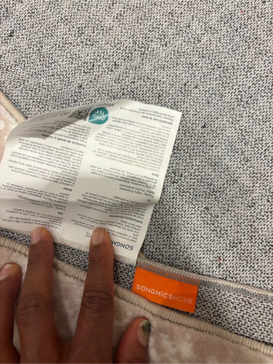 SONGMICS HOME Rug- 10 by 8 image indicator(3)