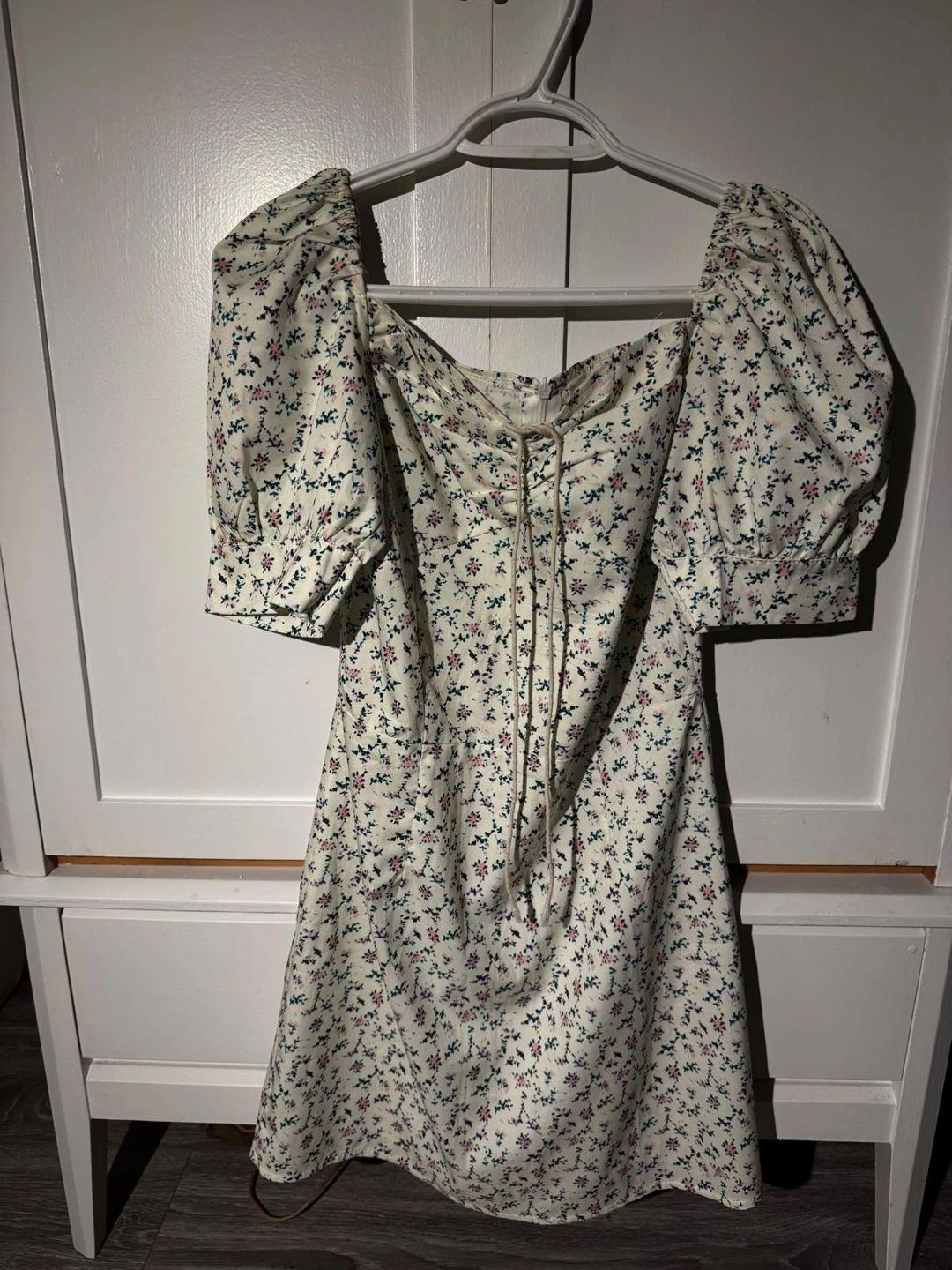 Floral Print Mini Dress