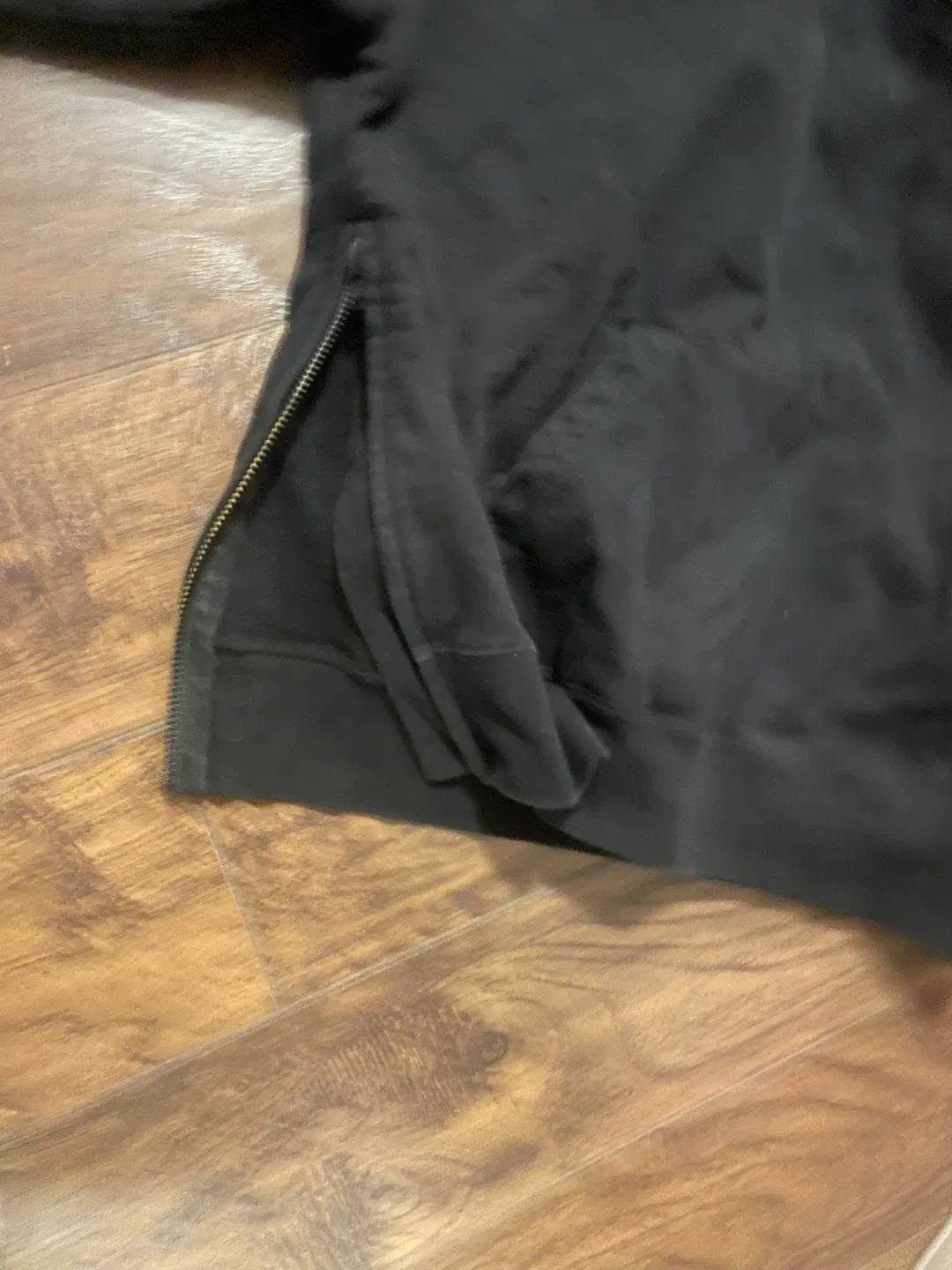 FOG Essentials Black Half Zip Hoodie - Size M image indicator(4)