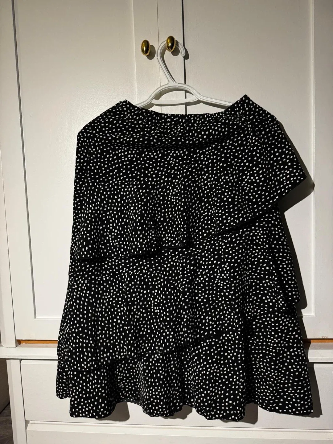 Black & White Polka Dot Skirt image indicator(2)