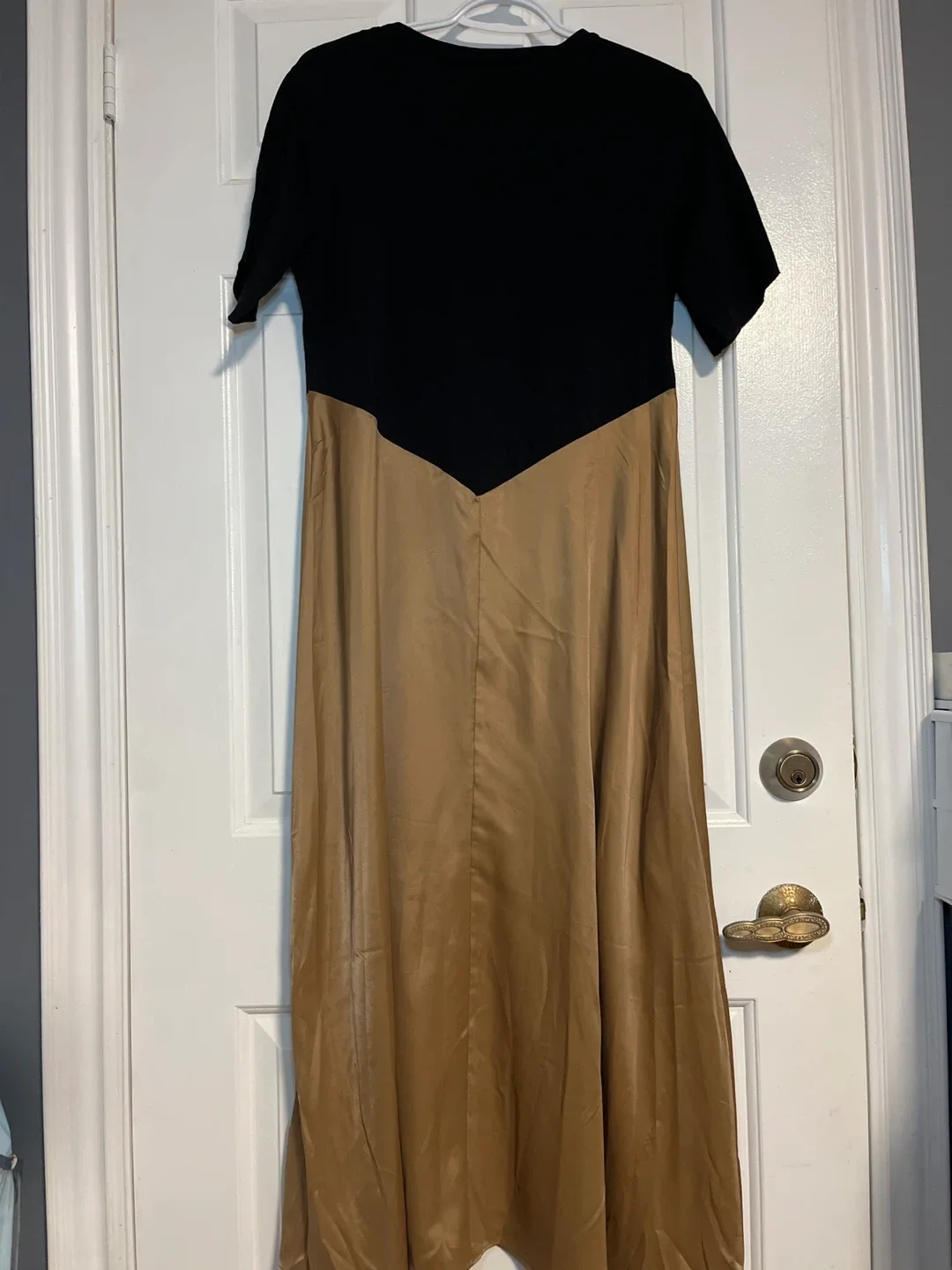 Zara Two-Tone Maxi Dress - Size M image indicator(3)