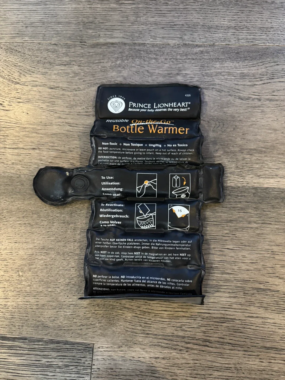 Prince Lionheart Reusable On-the-Go Bottle Warmer image indicator(2)