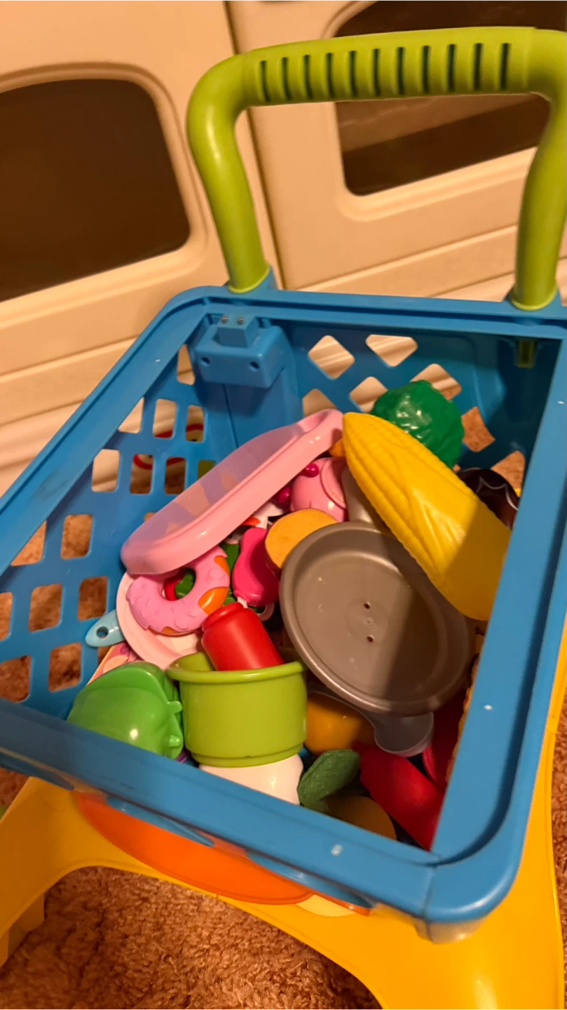 Little Tikes Kitchen Shopping Cart Toy food Check more pictures - photo 2