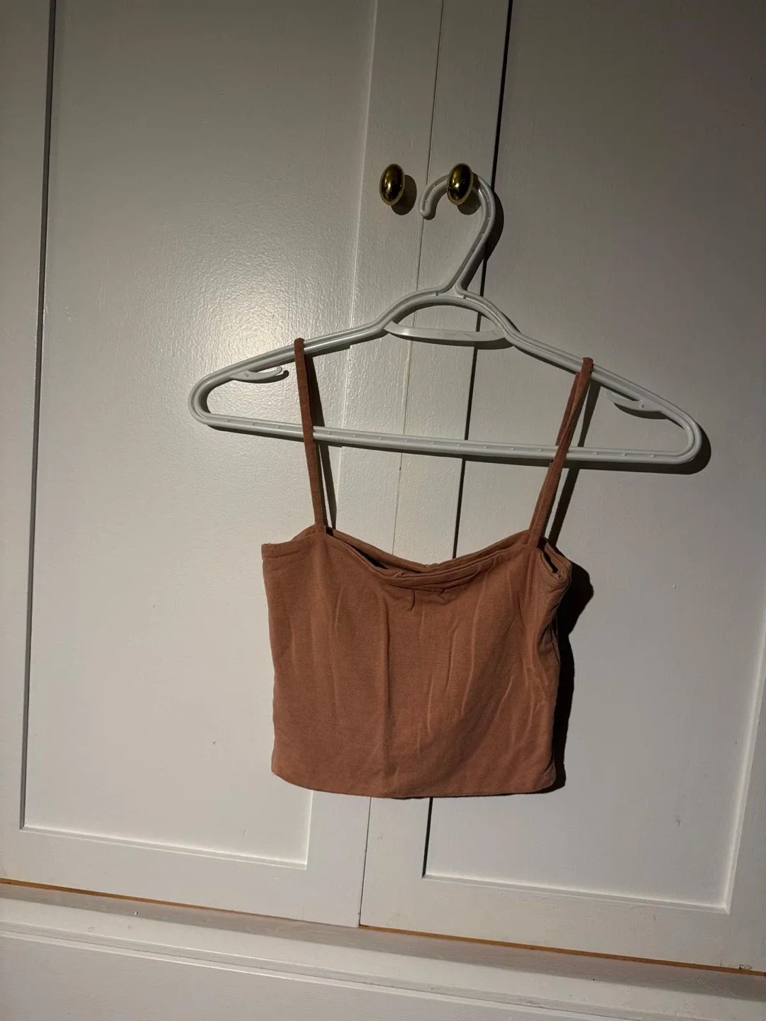 Brown Crop Top