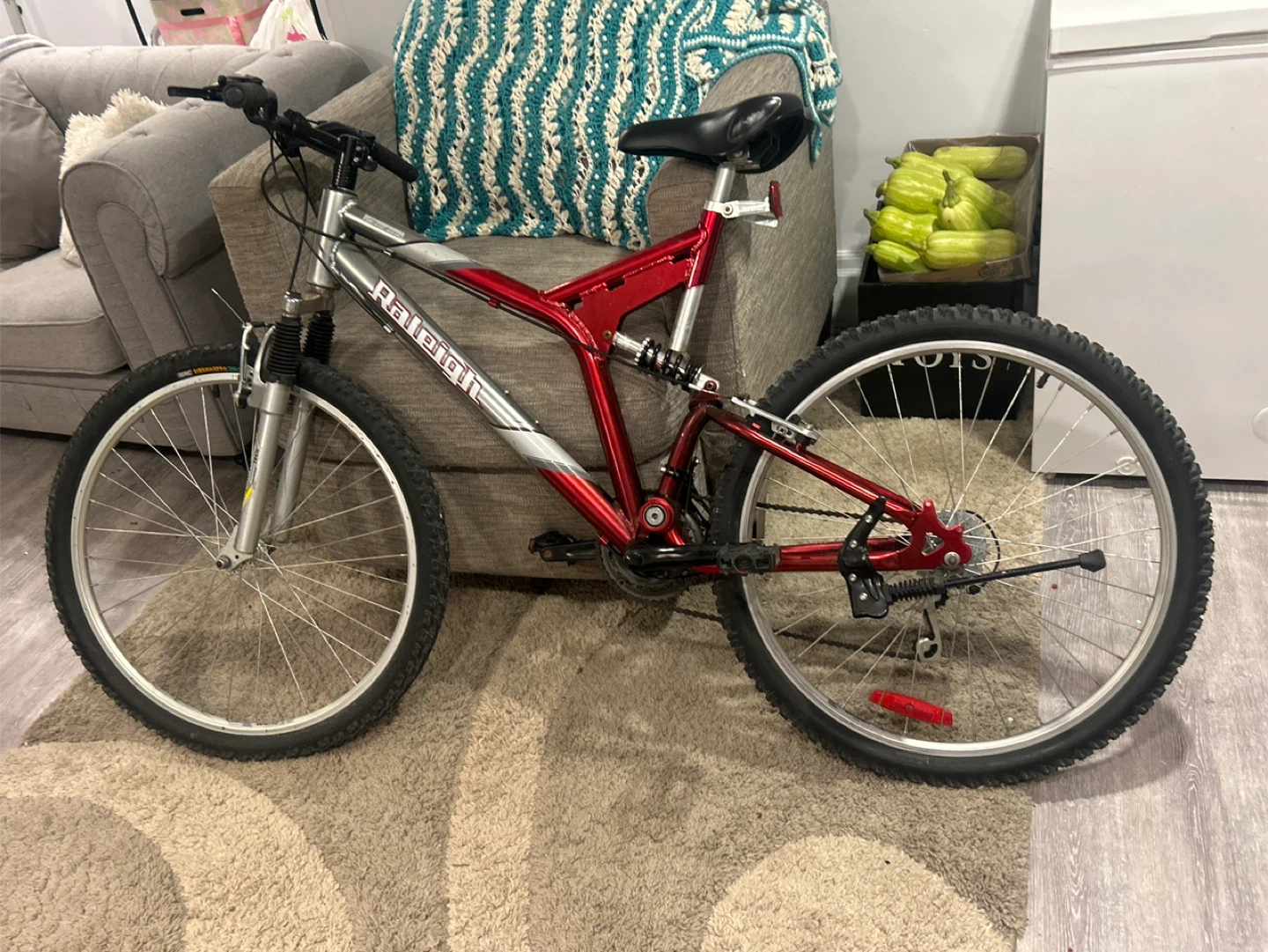 Raleigh Full Suspension Mountain Bike