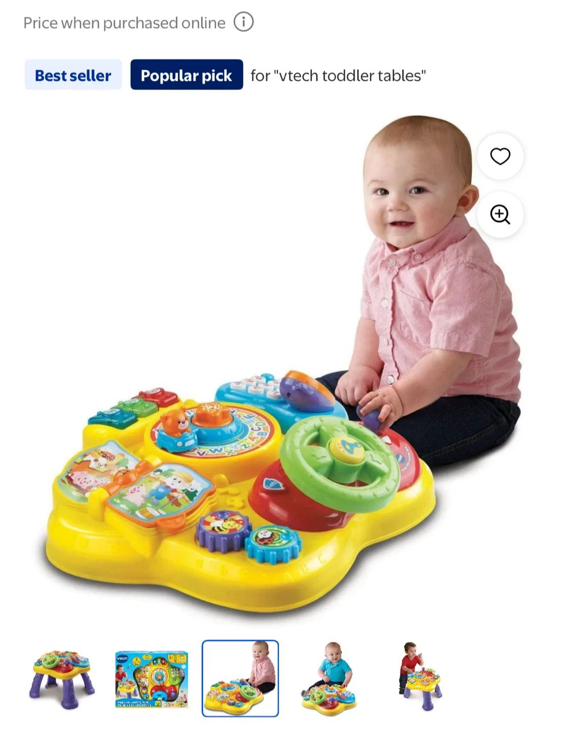 VTech Magic Star Learning Table - Bilingual image indicator(3)