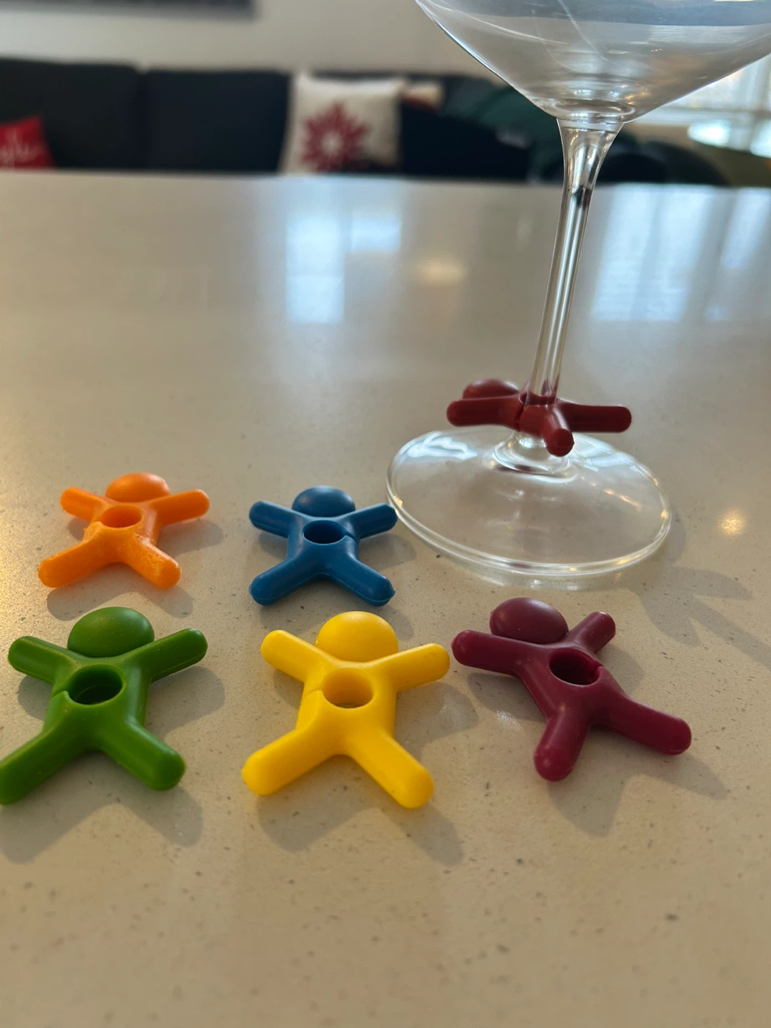 Wine Glass Charms - Drink Markers - photo 4
