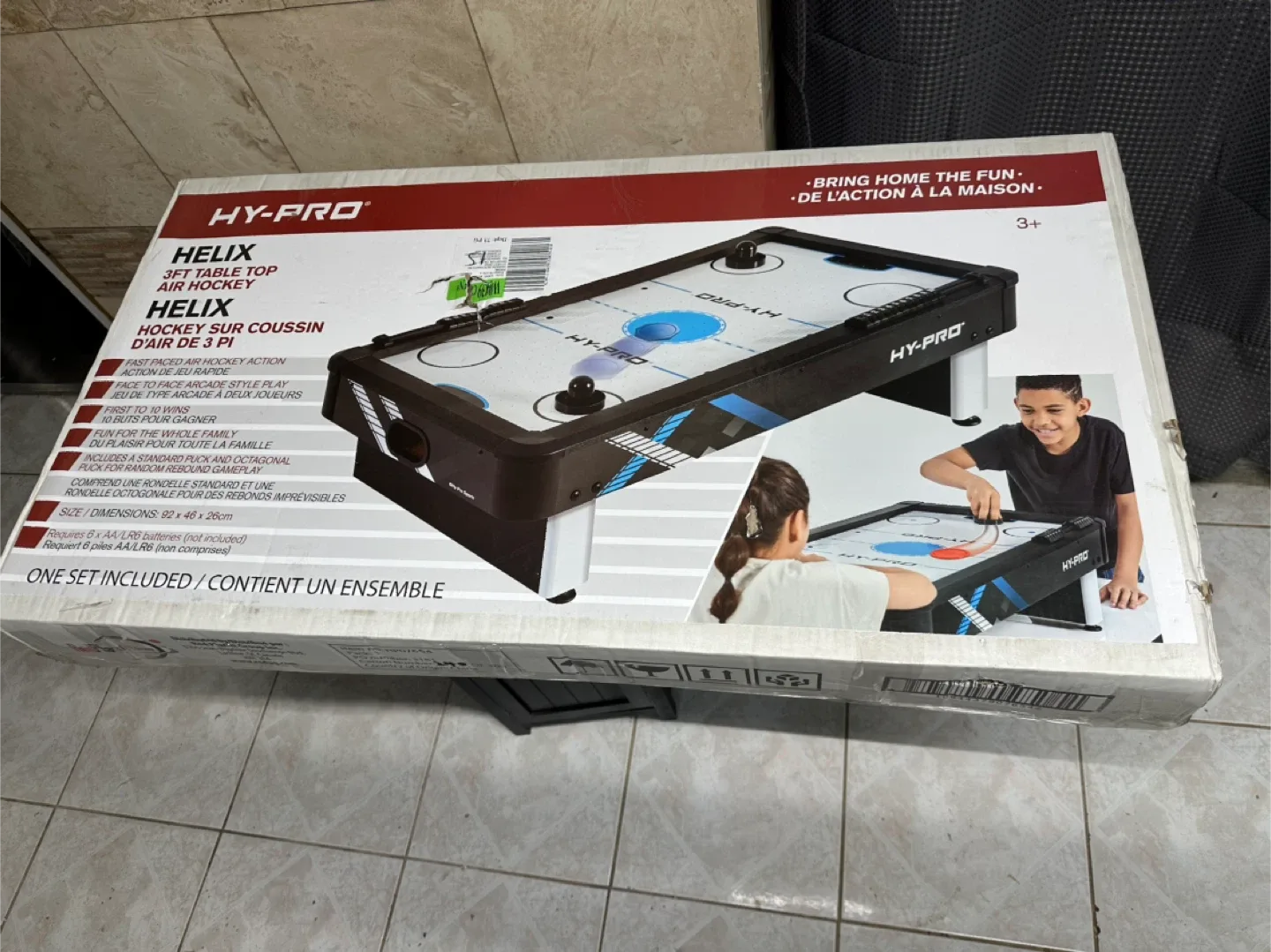 HY-PRO Helix 3FT Air Hockey Table