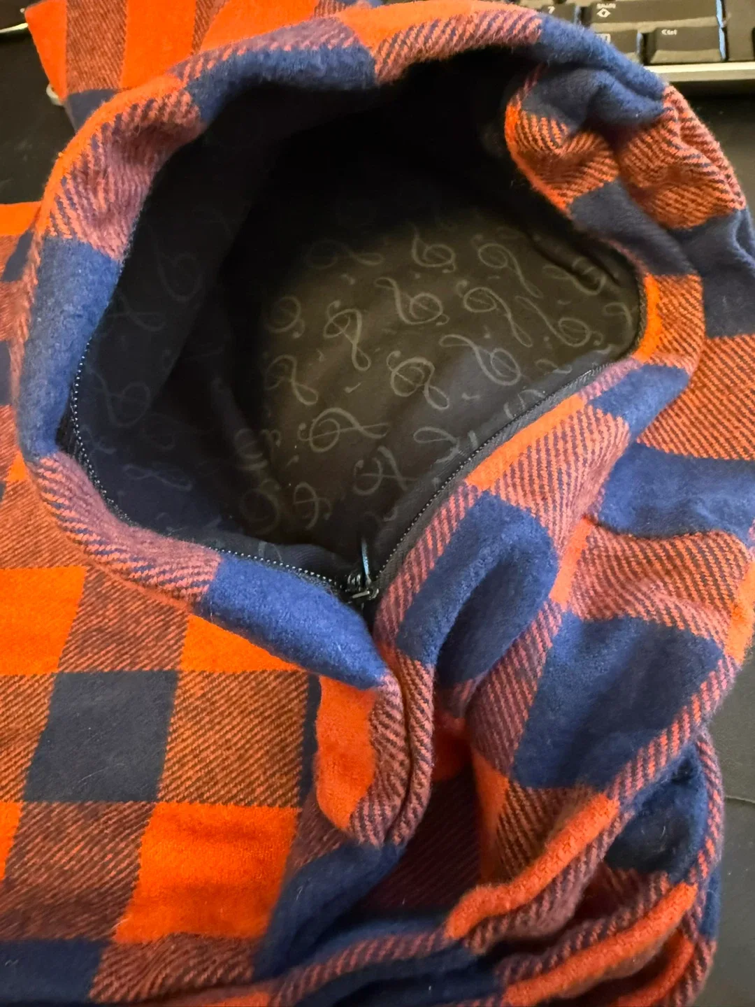 Panthers Orange/Navy scarfs image indicator(4)