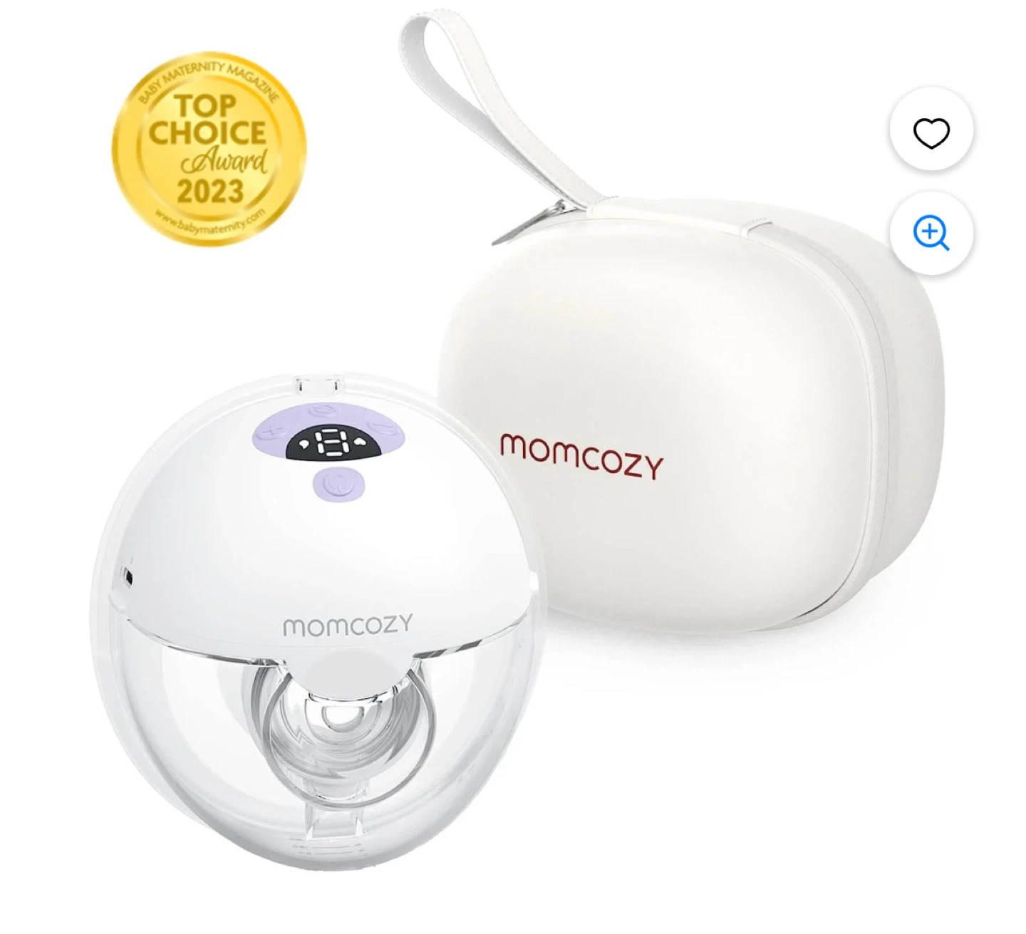 Momcozy M5 Wearable Breast Pump - New in Box! - photo 2