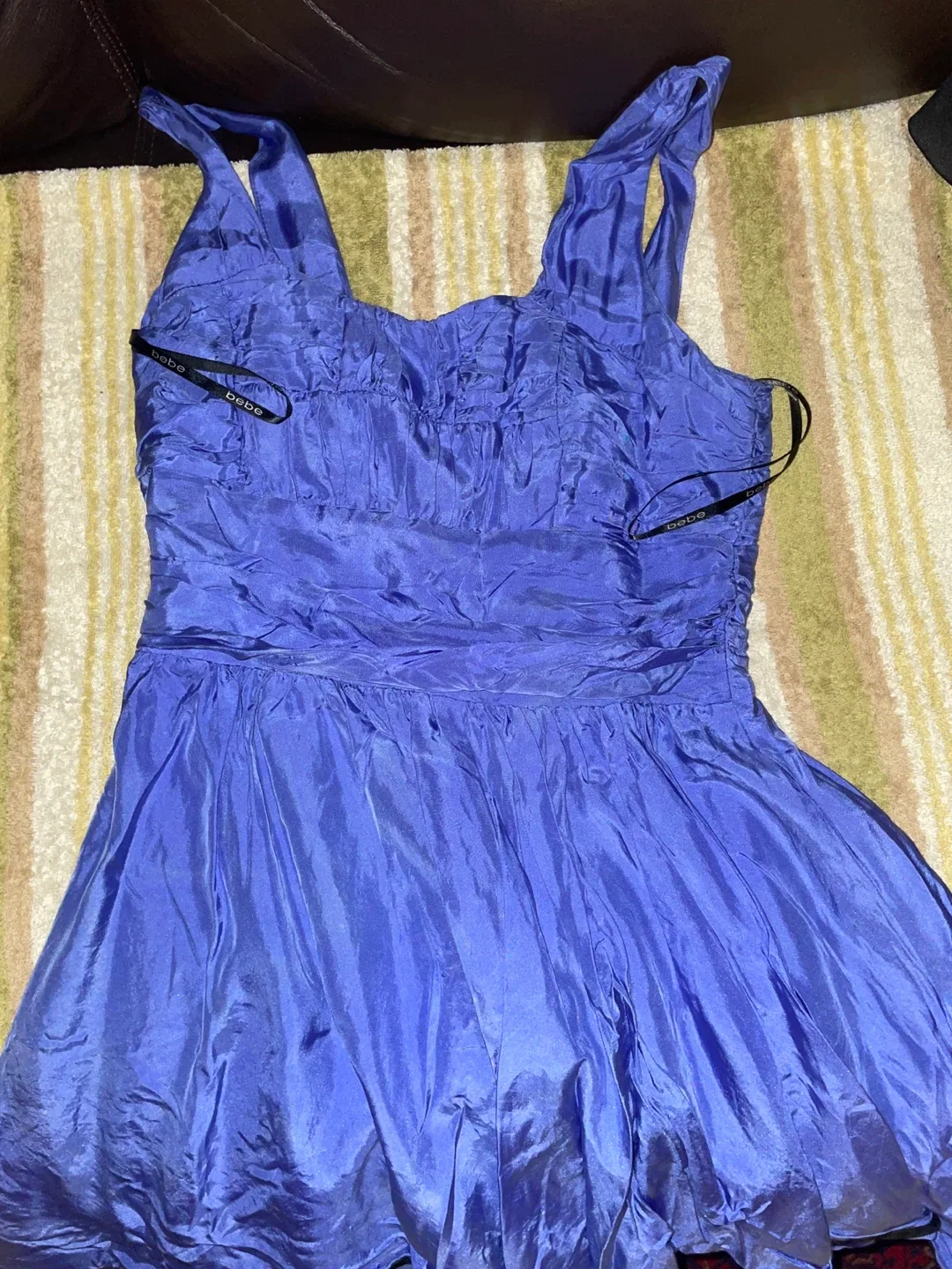 Bebe Blue Dress