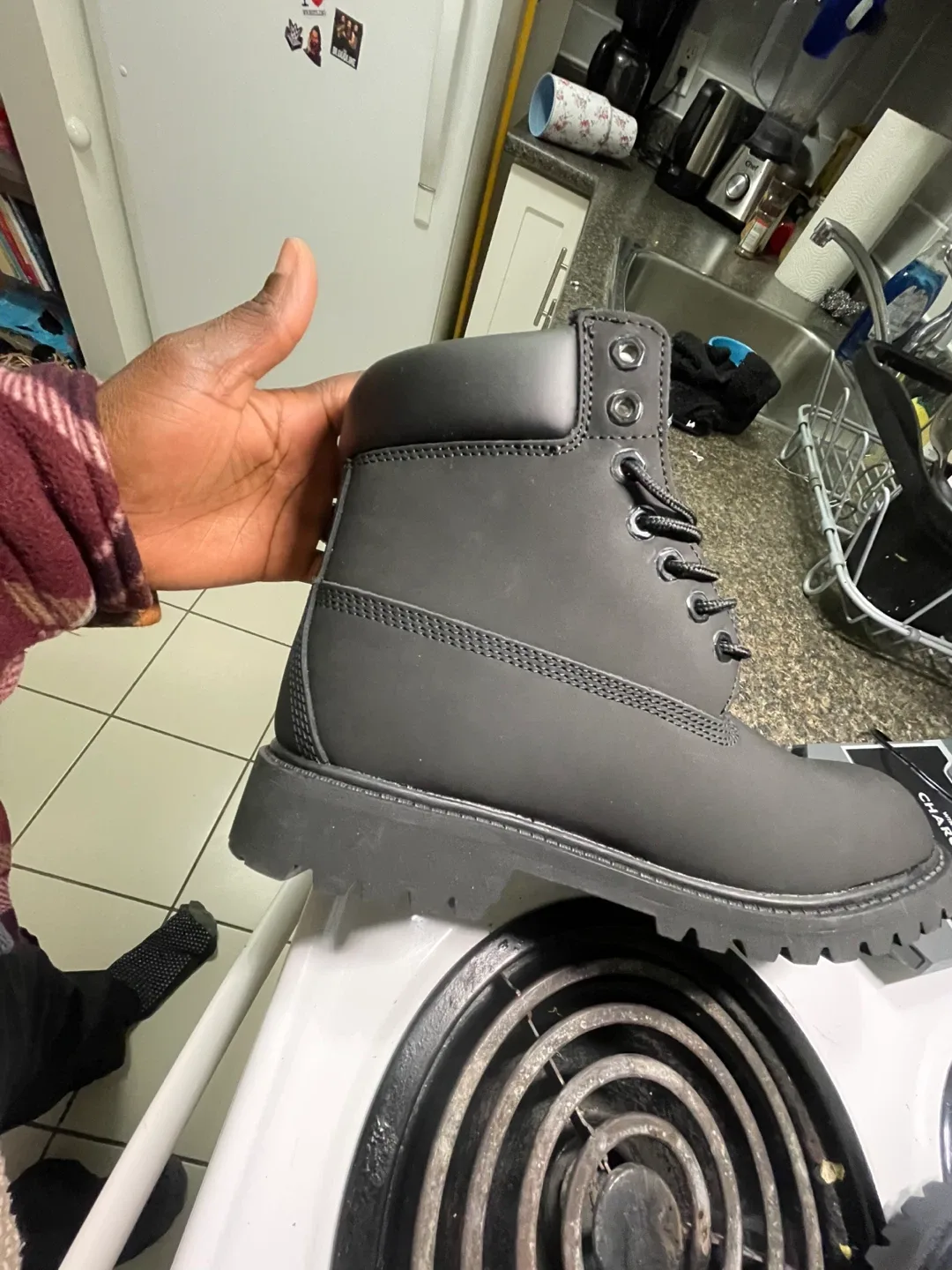Timberland Black Boots