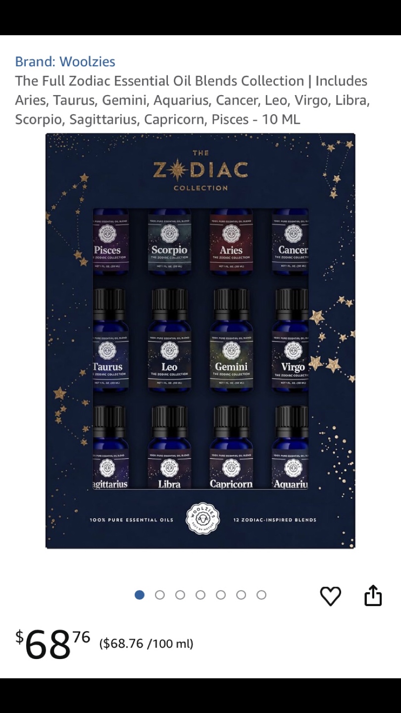 ✨NEW Essential Oils - 12 Bottles- Zodiac Collection - photo 3