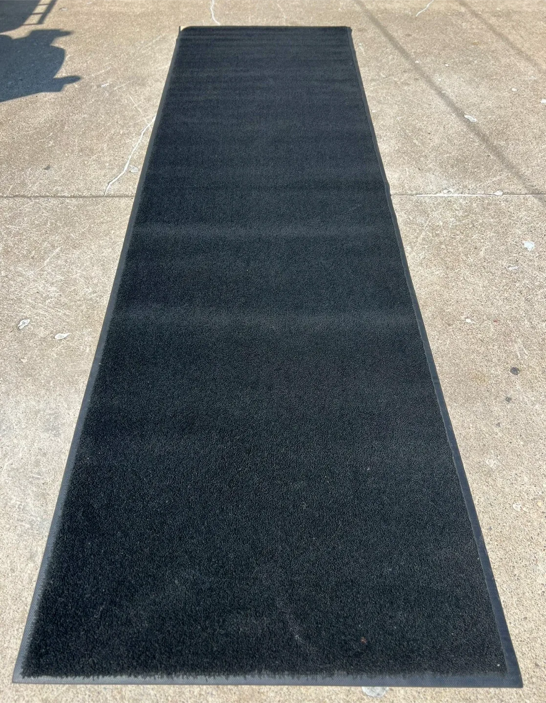 Black Indoor/Outdoor Carpet Runner image indicator(3)
