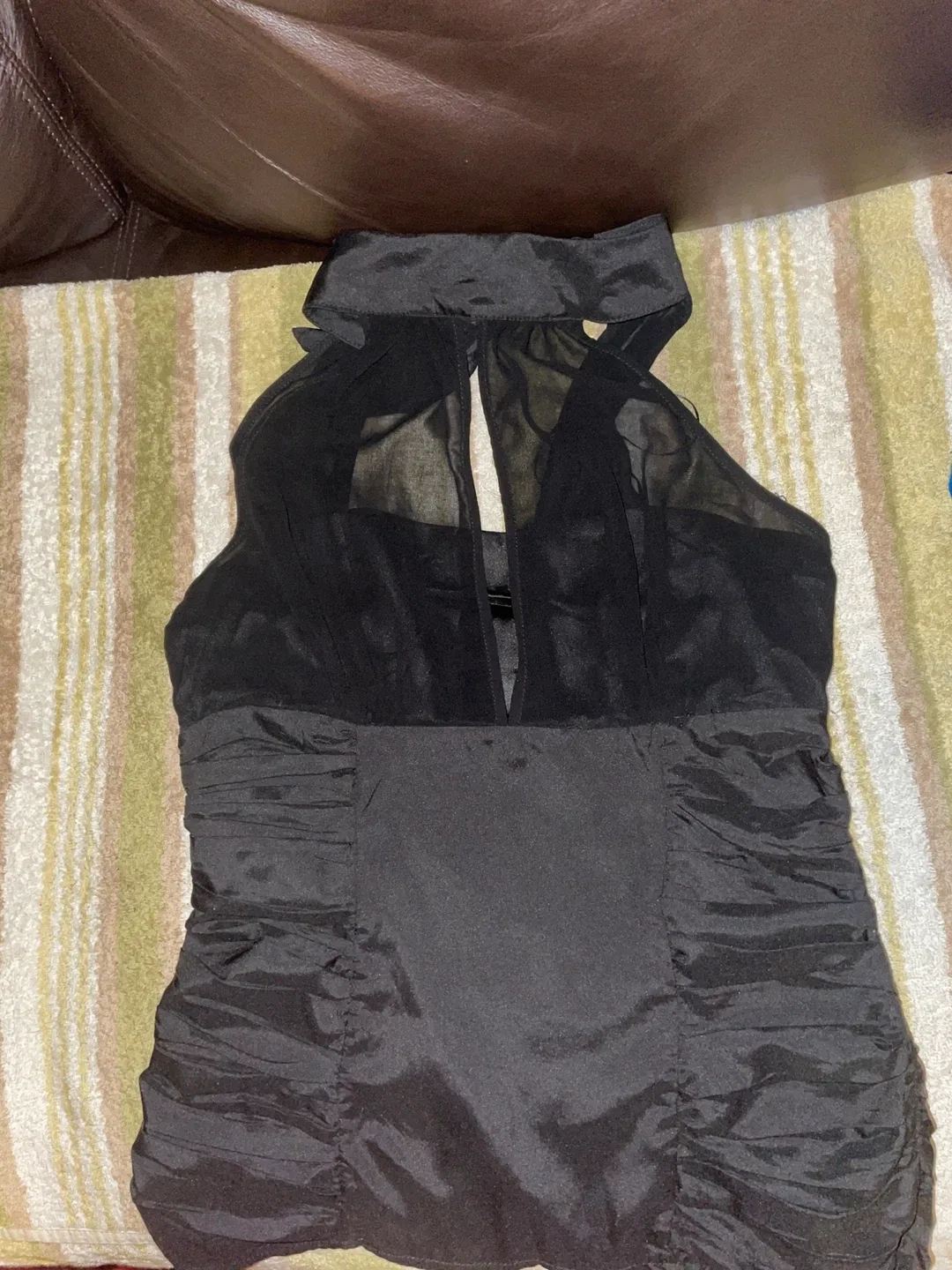 Black Halter Style Dress