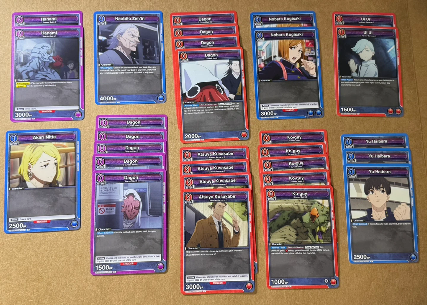 Jujutsu Kaisen Cards