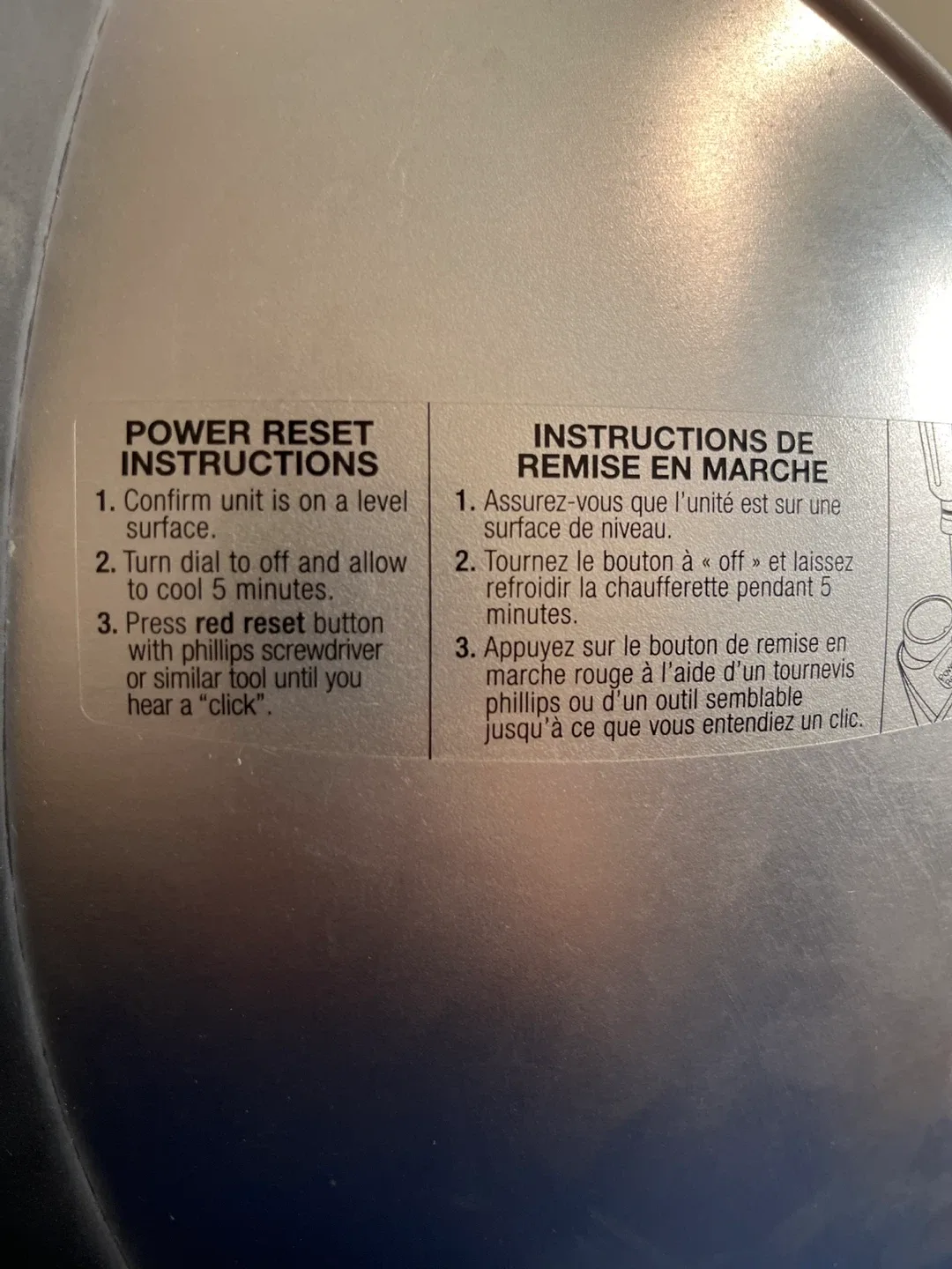 Presto HeatDish Electric Heater image indicator(8)