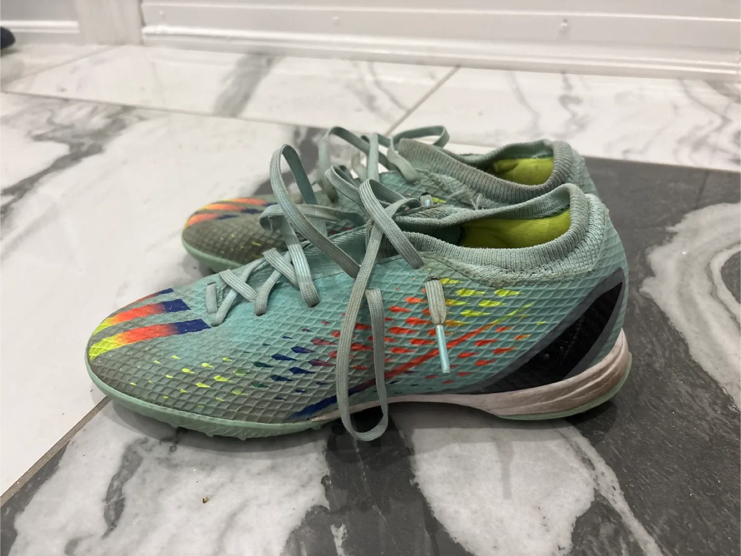 Adidas X Ghosted.3 Turf Soccer Shoes - Size 7.5 image indicator(4)