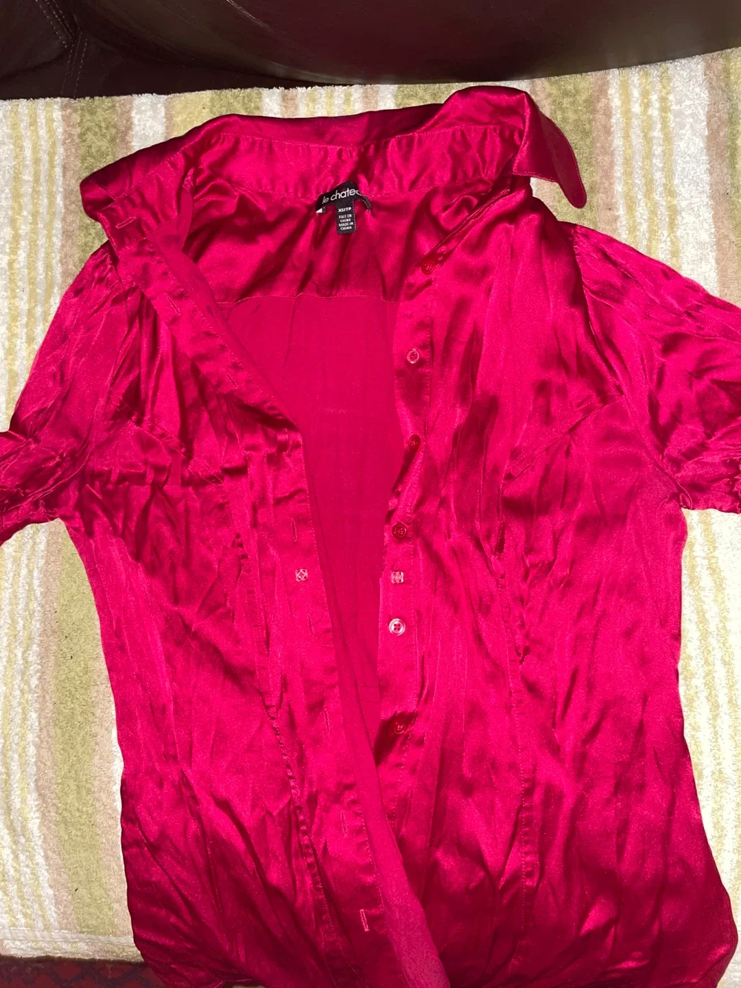 Le Chateau XS/TP Red Blouse