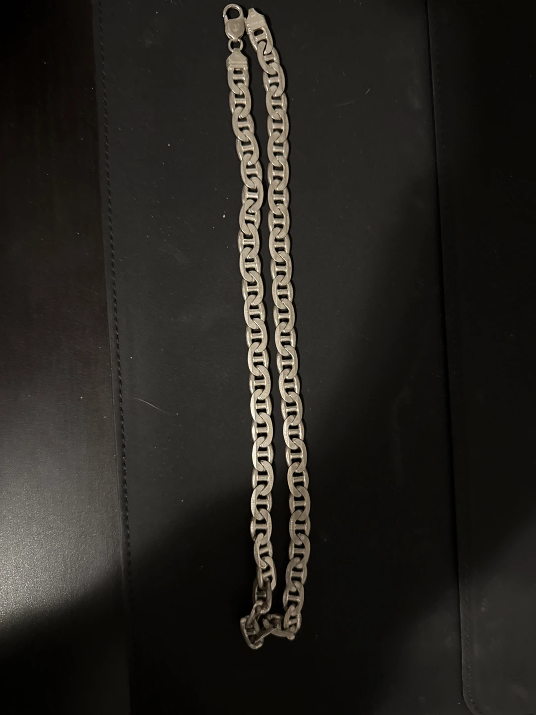 Offers accepted 925 Silver Mariner Link Chain Necklace - photo 2
