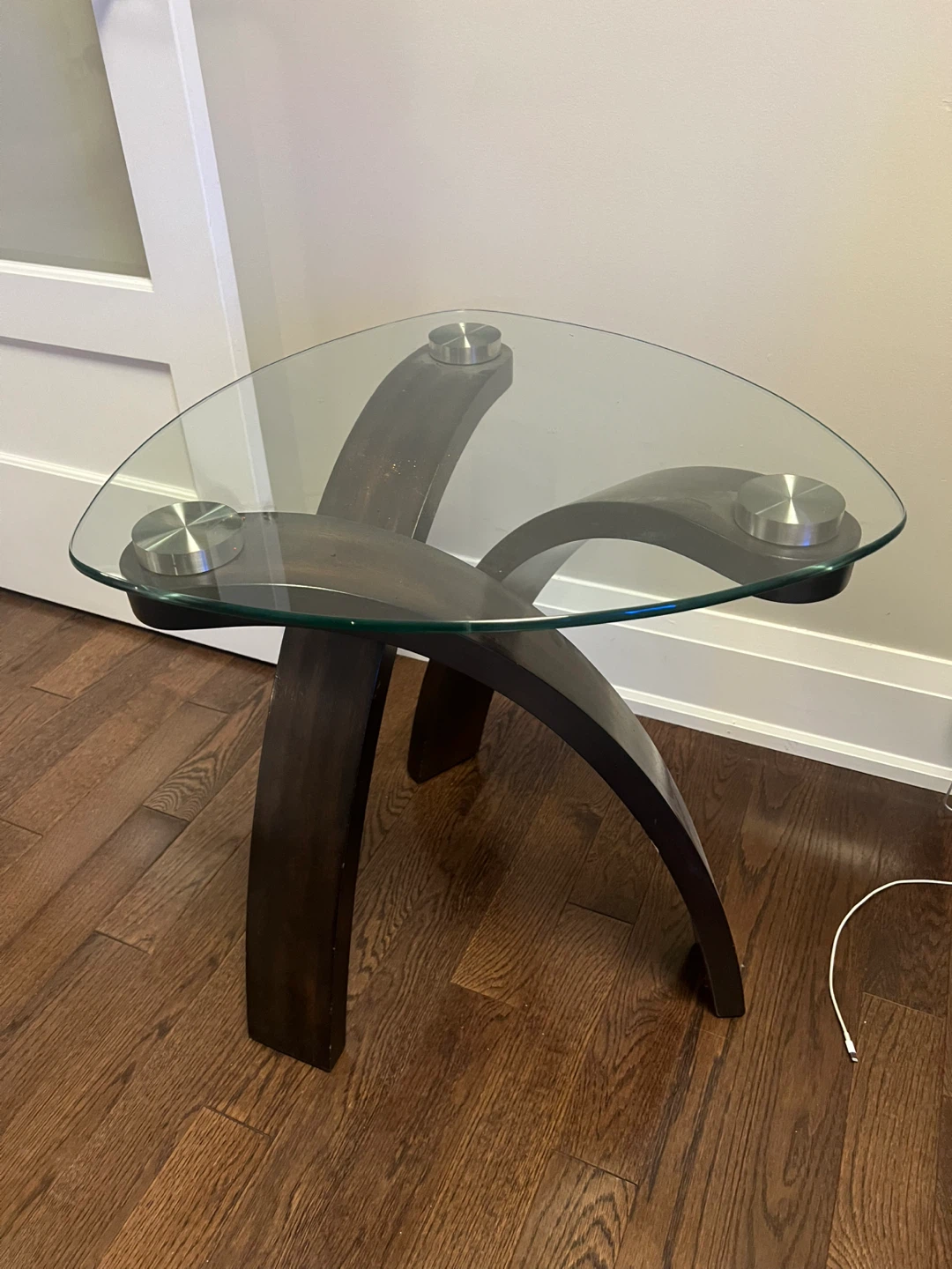 Glass coffee table - photo 2