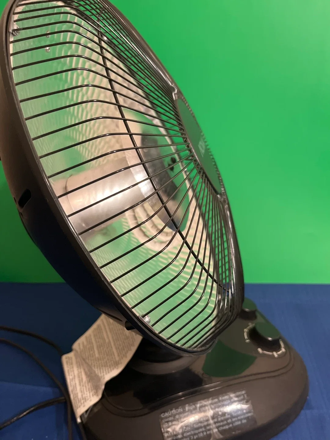 NOMA Black Portable Heater image indicator(5)