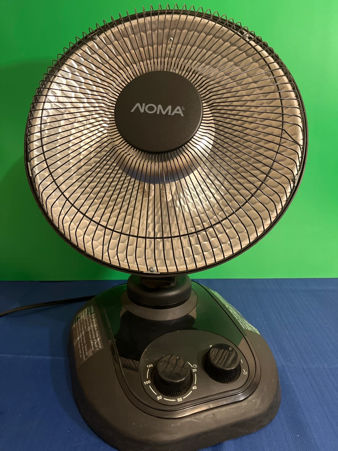 NOMA Black Portable Heater