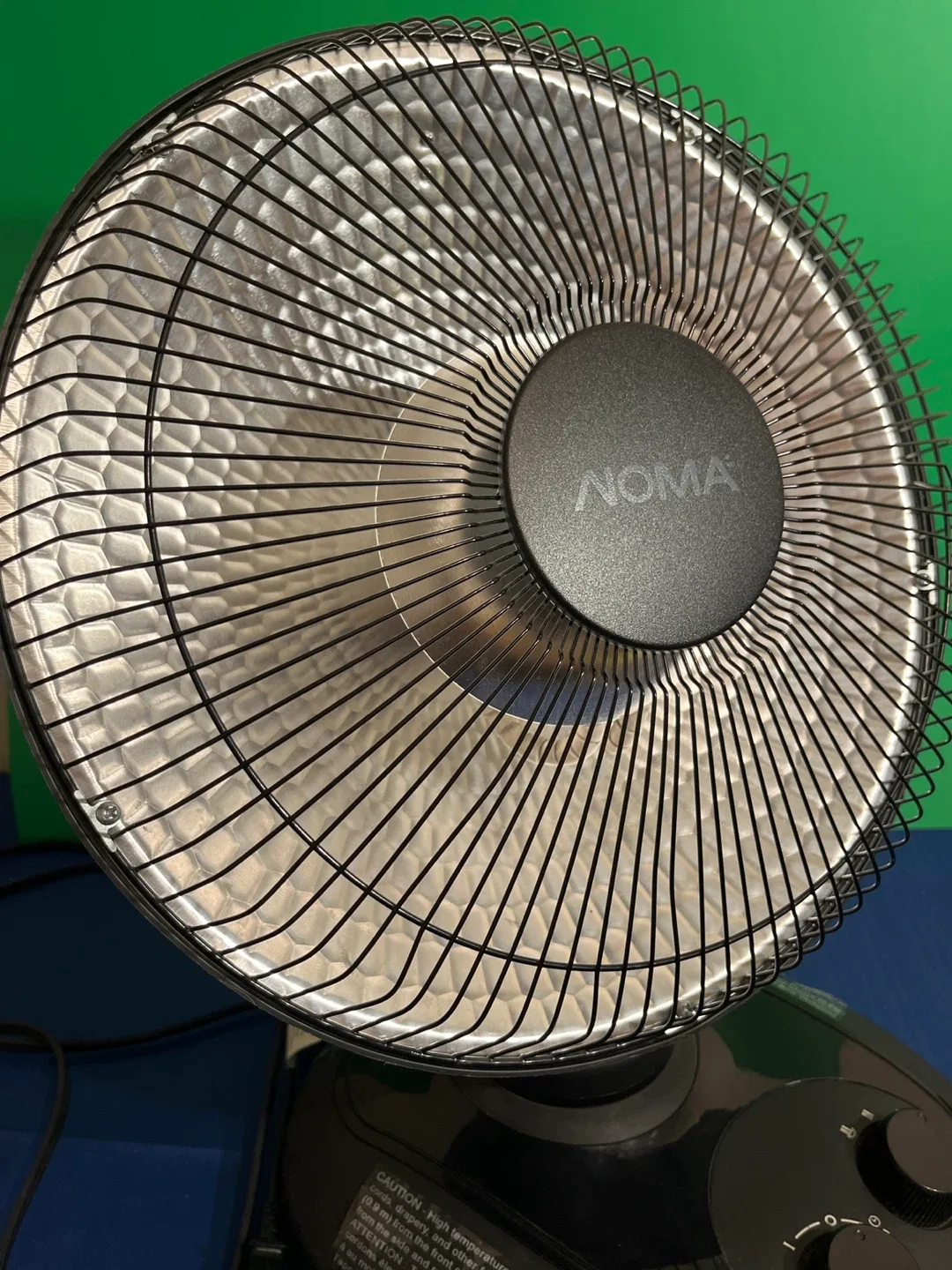 NOMA Black Portable Heater image indicator(6)