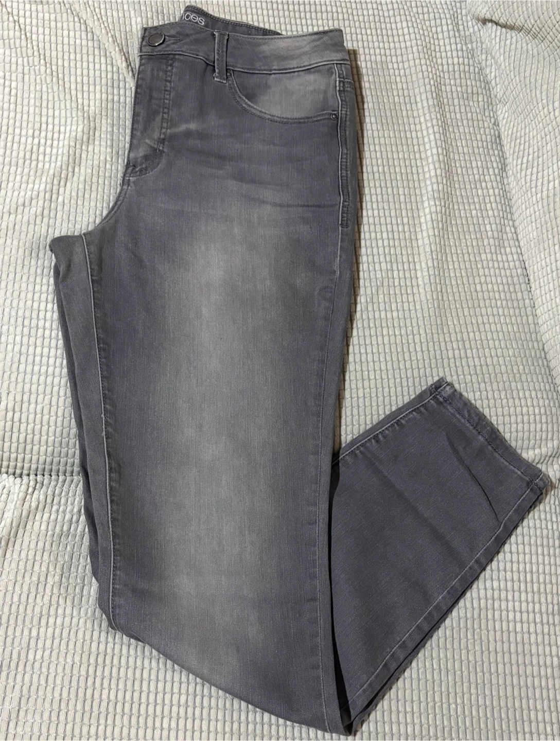 Maurices Gray Denim Jeans - Size 12 Long