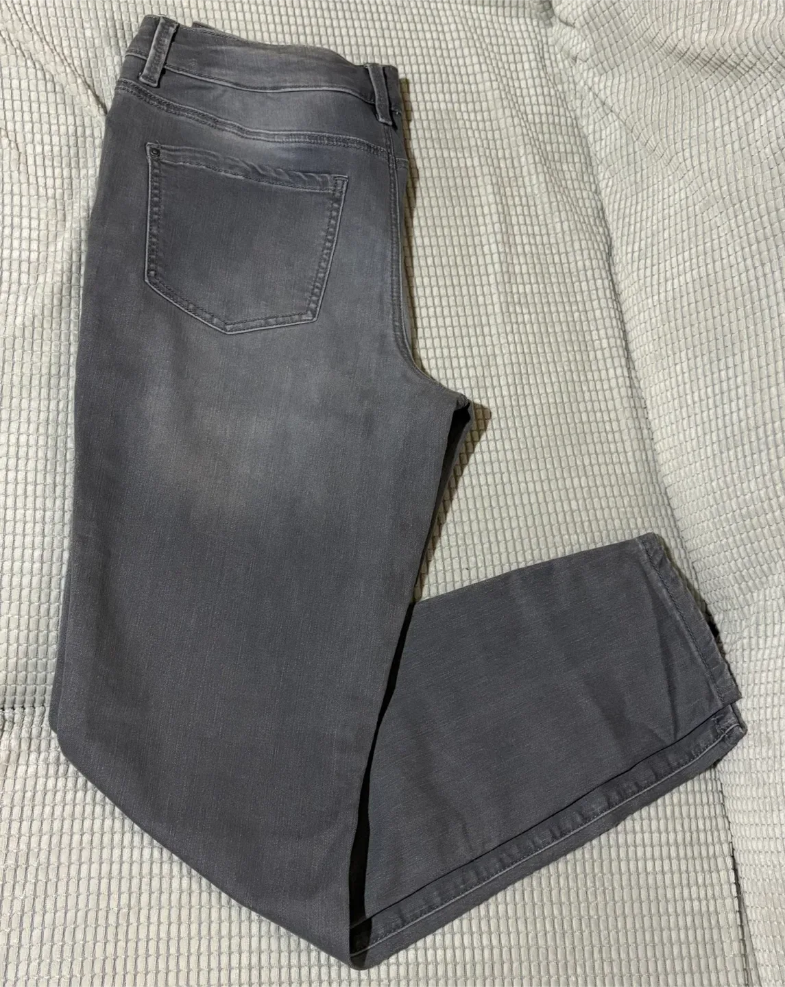 Maurices Gray Denim Jeans - Size 12 Long image indicator(2)