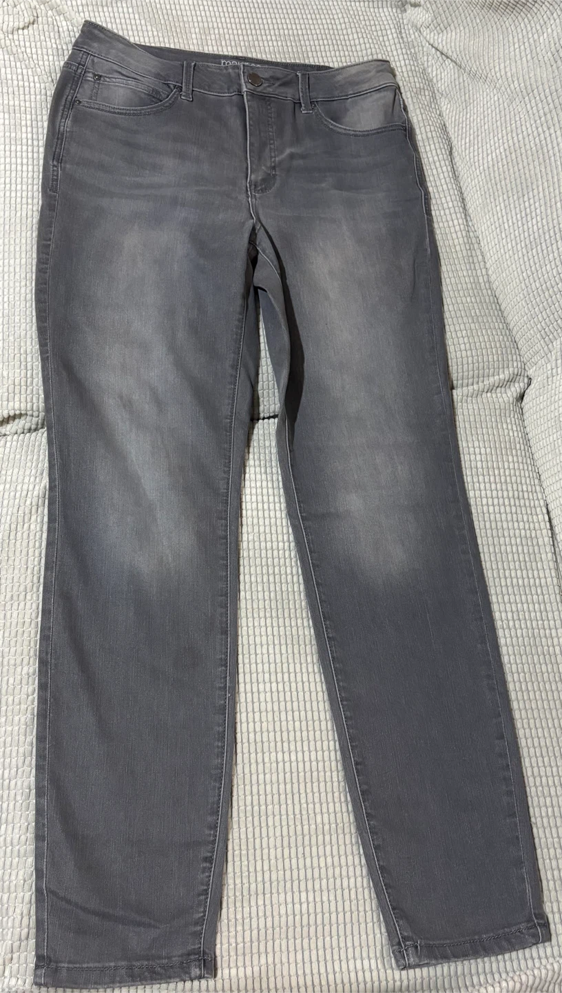 Maurices Gray Denim Jeans - Size 12 Long - photo 4