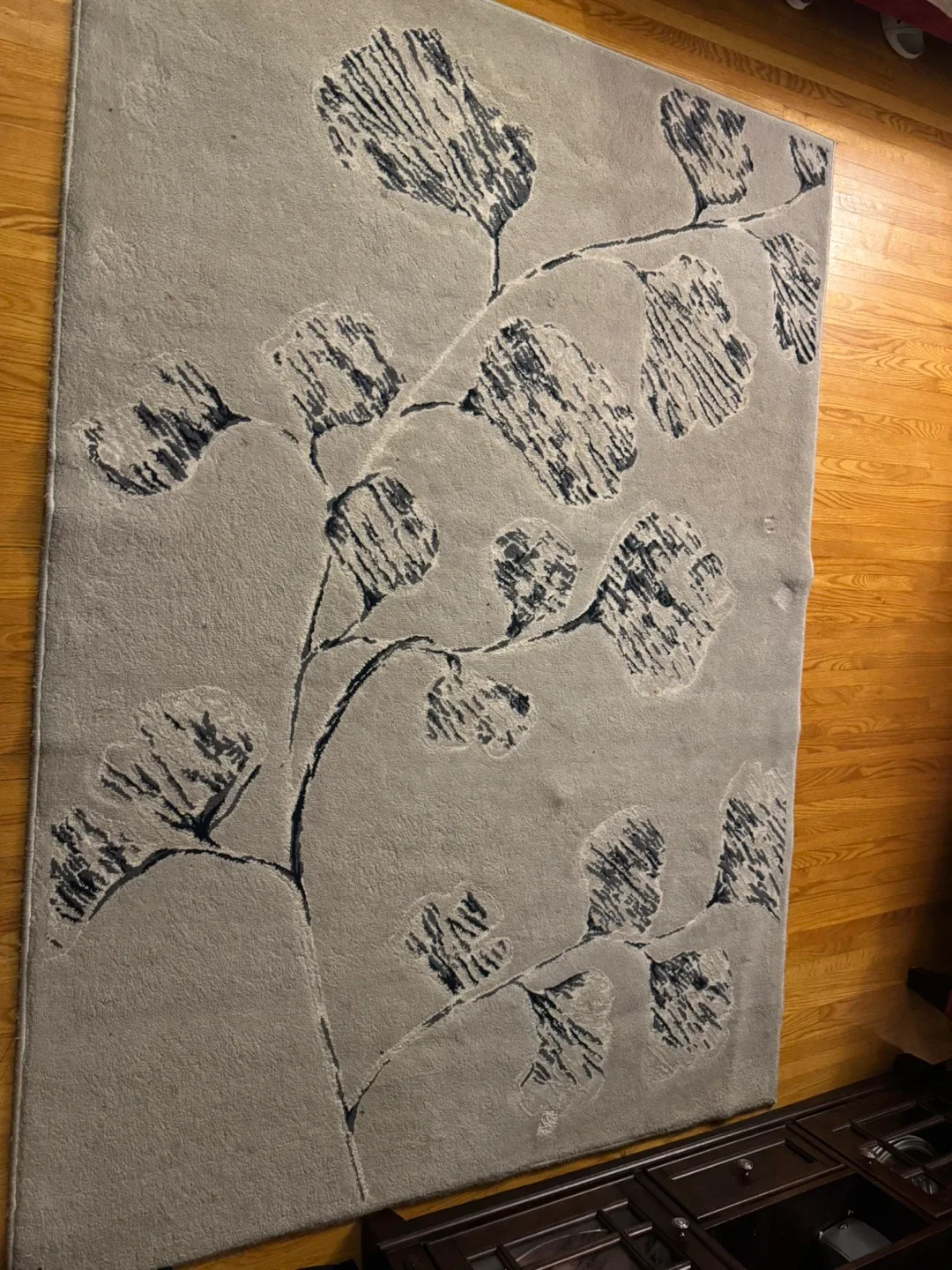 ECARPET Prima Ivory Rectangular Area Rug 5.25 x 7.5 ft image indicator(3)