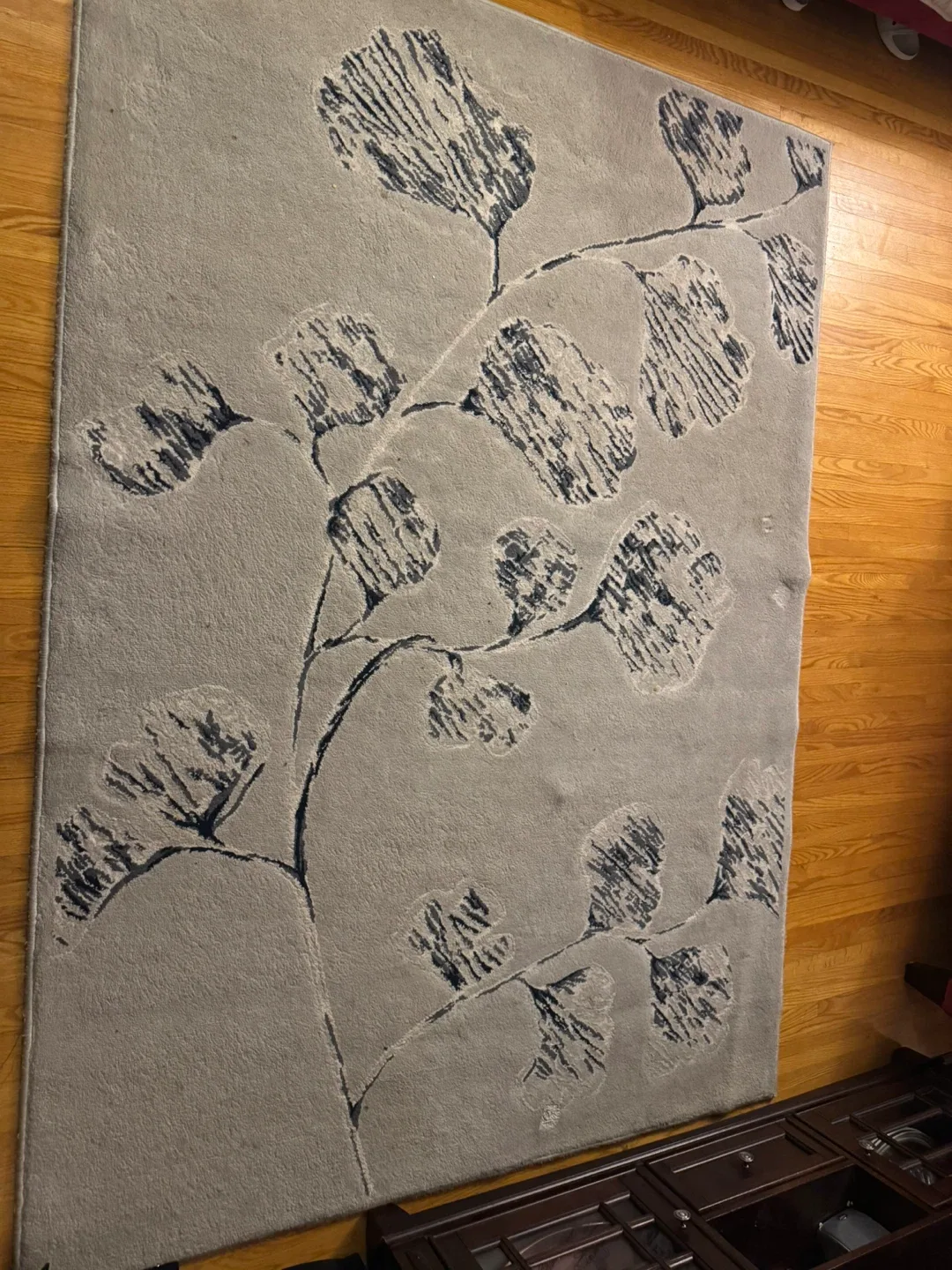 ECARPET Prima Ivory Rectangular Area Rug 5.25 x 7.5 ft image indicator(2)