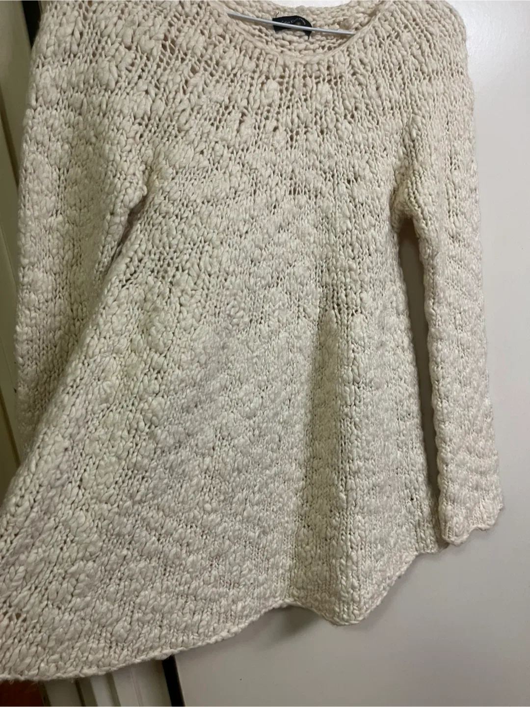 Calvin Klein Jeans Cream Knit Sweater thumbnail