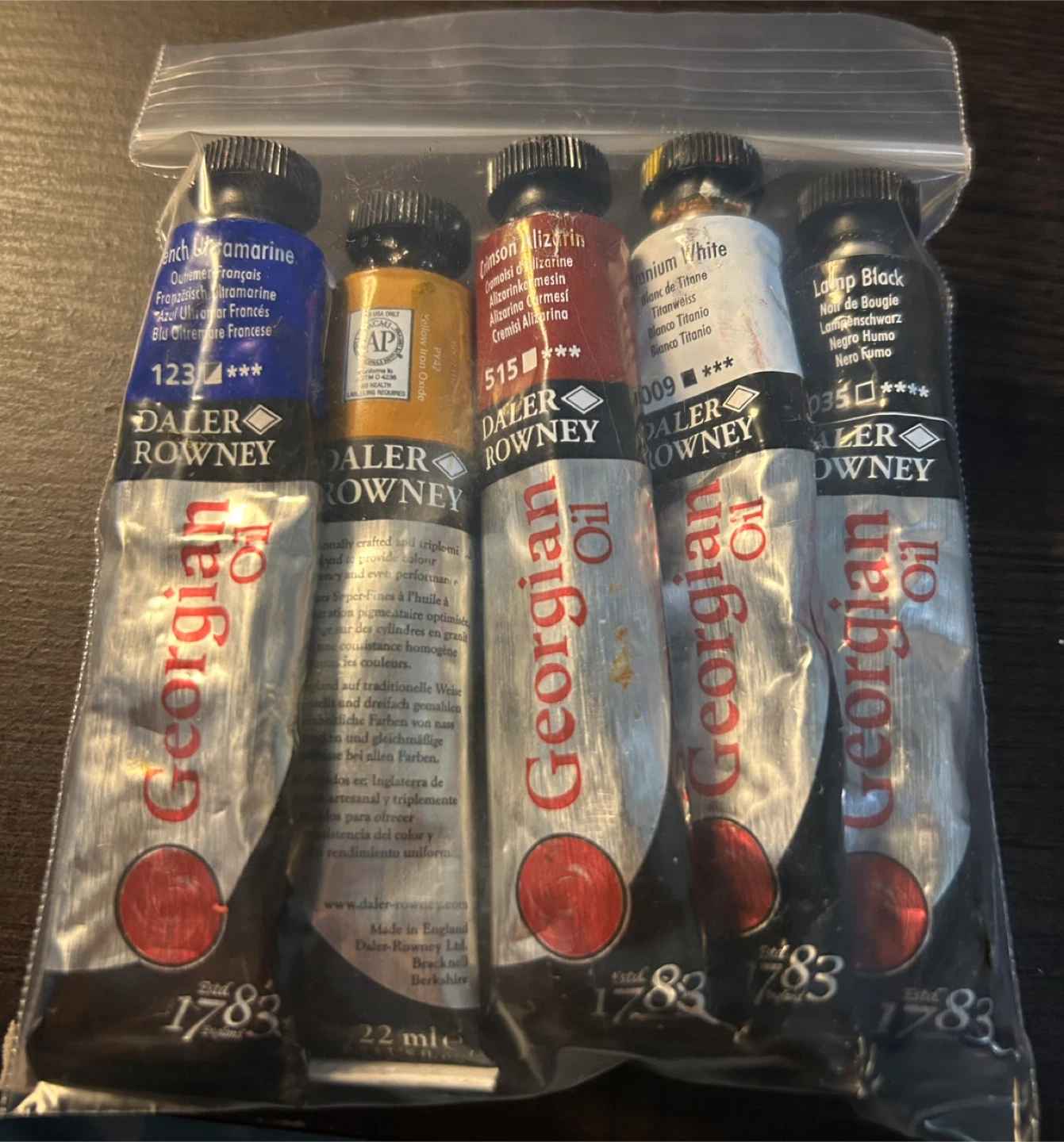 Daler Rowney Georgian Oil Colour Set