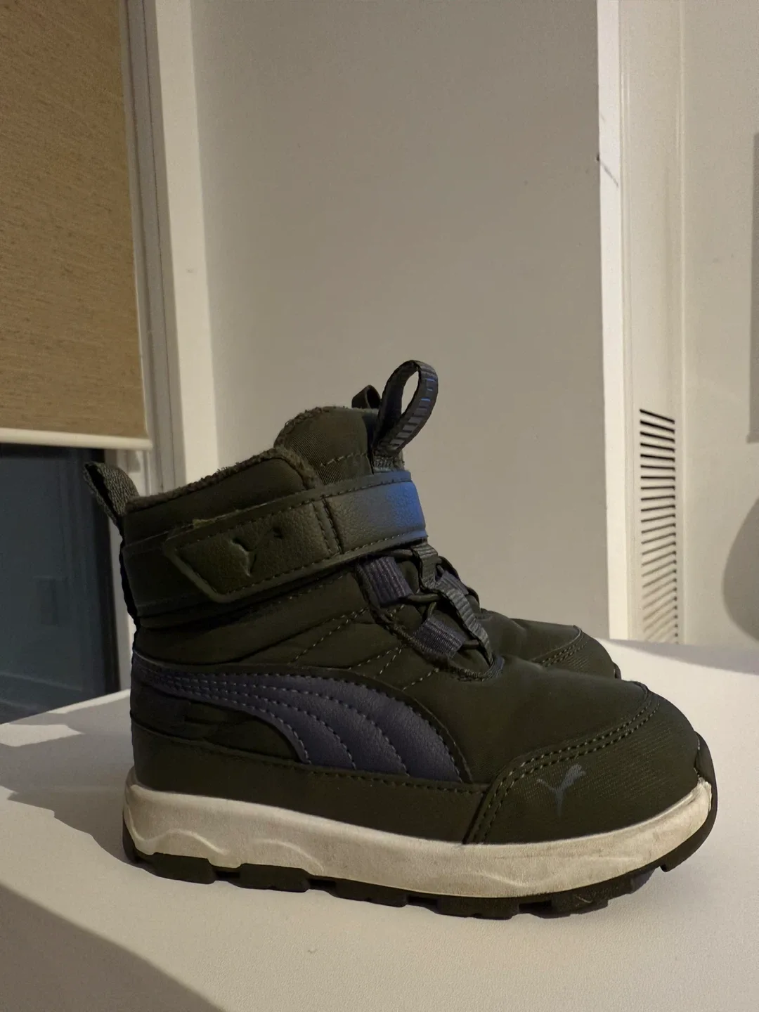 PUMA Kids' Easy On Waterproof Boots - Olive Green(Size 6) image indicator(2)