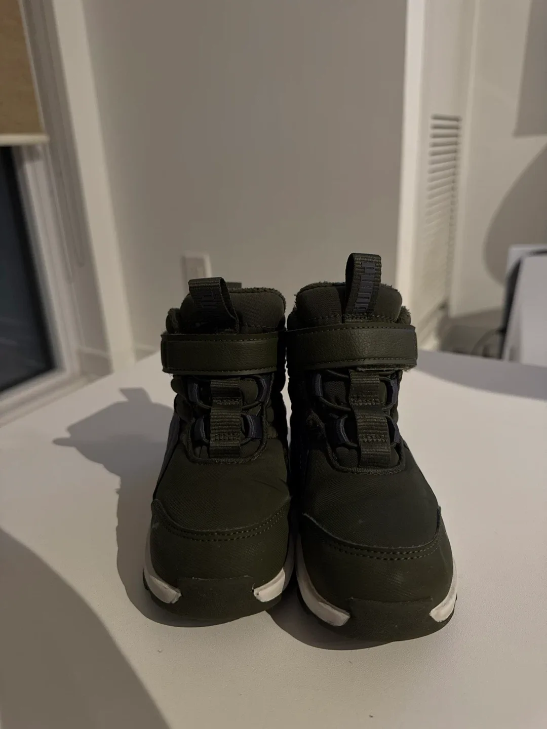 PUMA Kids' Easy On Waterproof Boots - Olive Green(Size 6) image indicator(3)