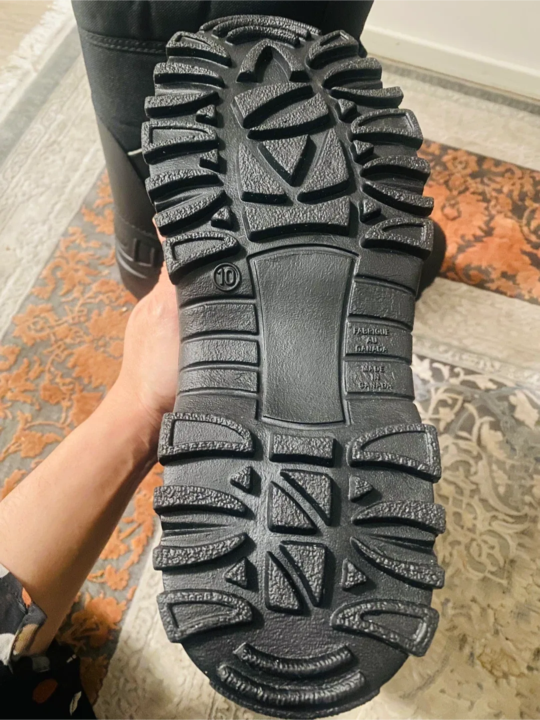 New (Unused) Arctic Ridge Black Winter Boots - Size 10 image indicator(4)