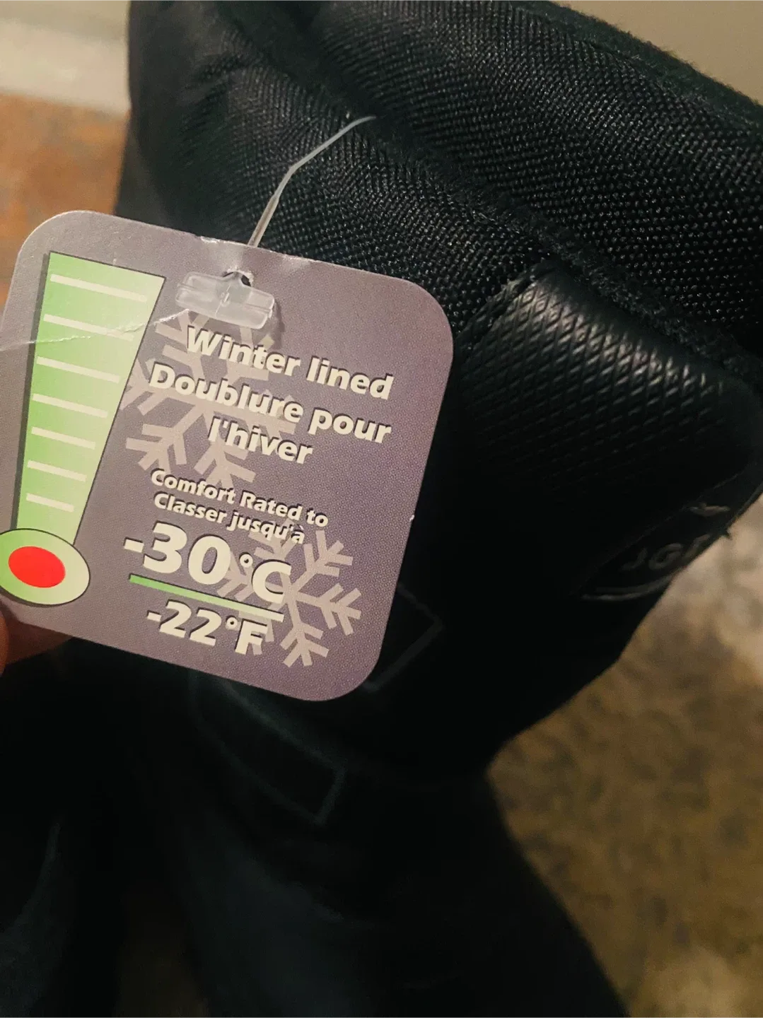 New (Unused) Arctic Ridge Black Winter Boots - Size 10 image indicator(6)