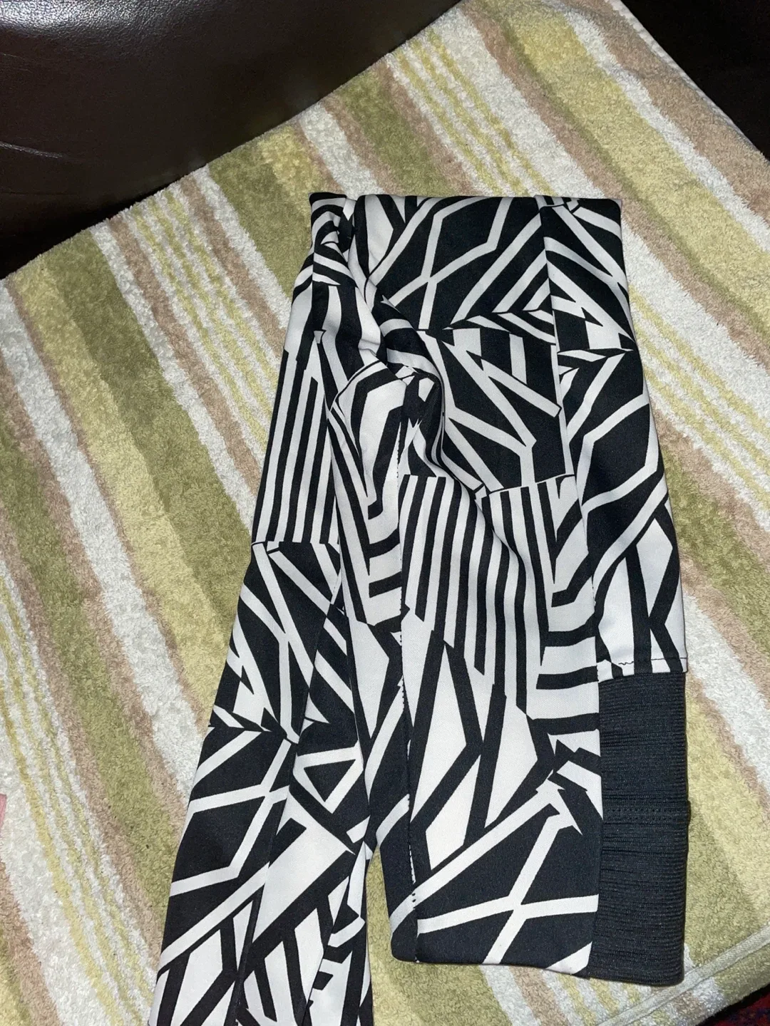 Black & White Patterned Pants