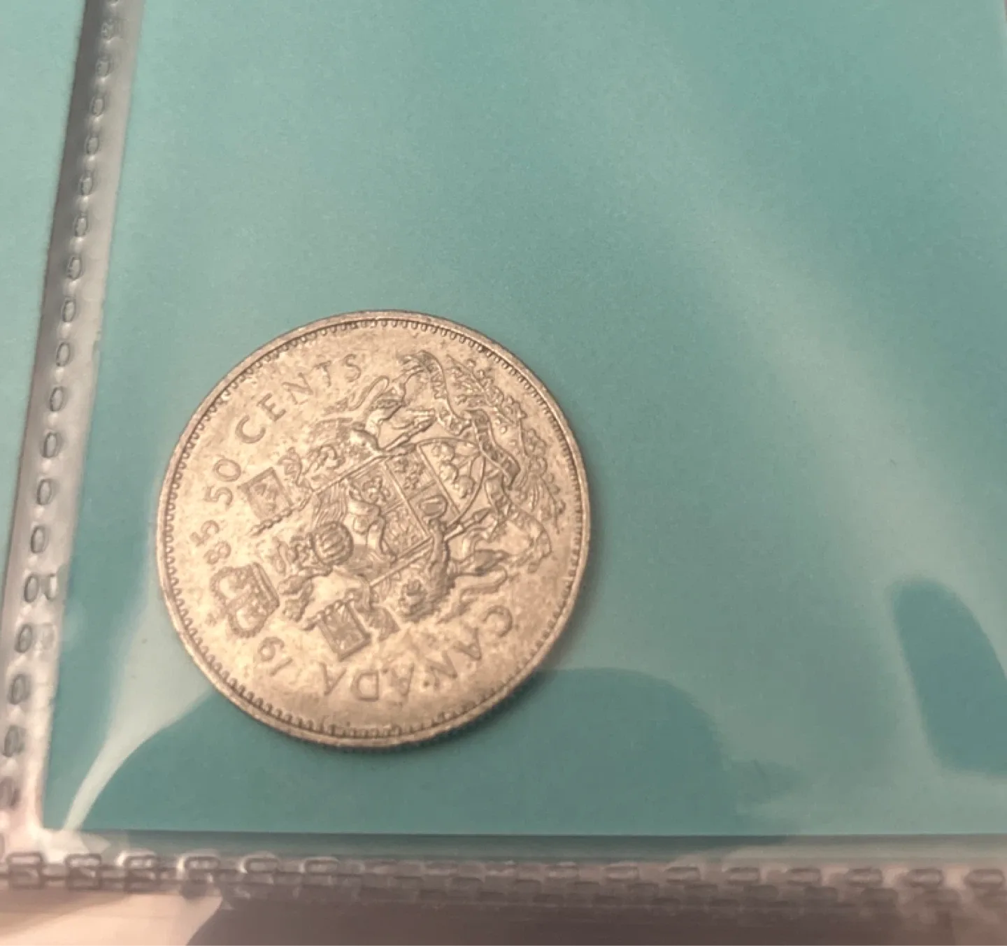 1959 Canada 50 Cents Coin thumbnail