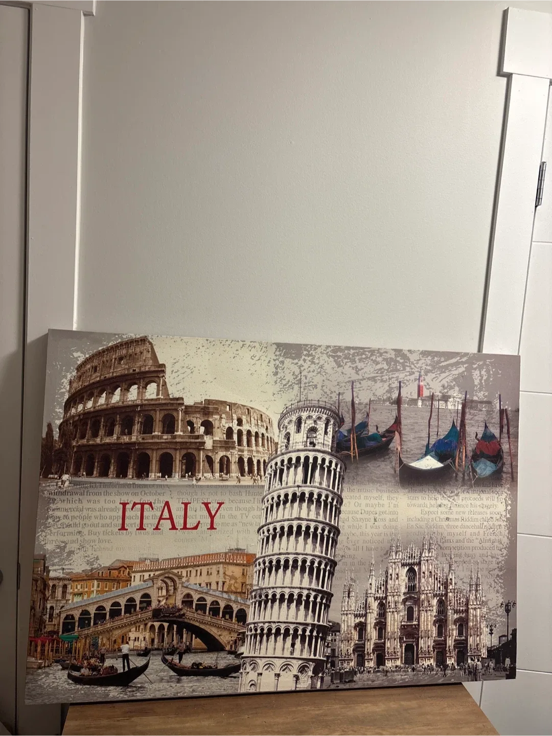 Vintage Italy Canvas Wall Art image indicator(3)