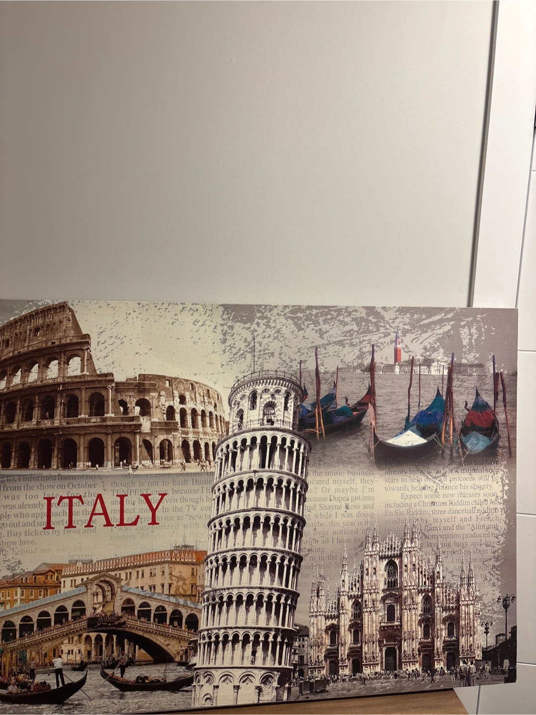 Vintage Italy Canvas Wall Art - photo 5