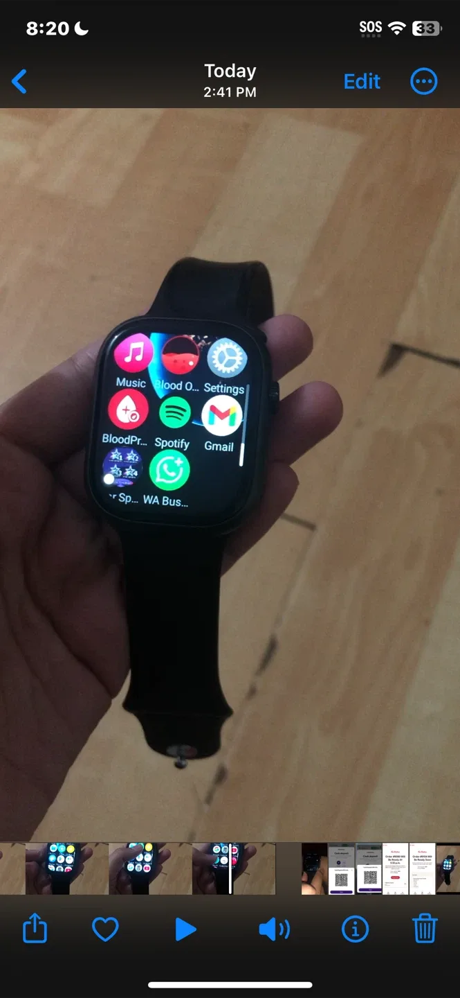 Smart Watch - Black image indicator(3)