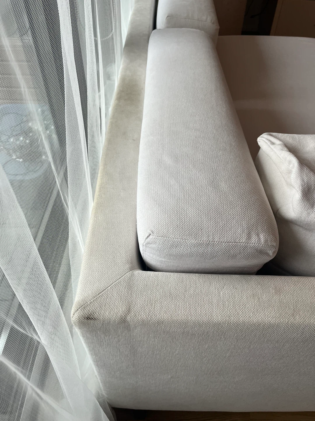 Free - Beige Sectional Sofa - photo 4