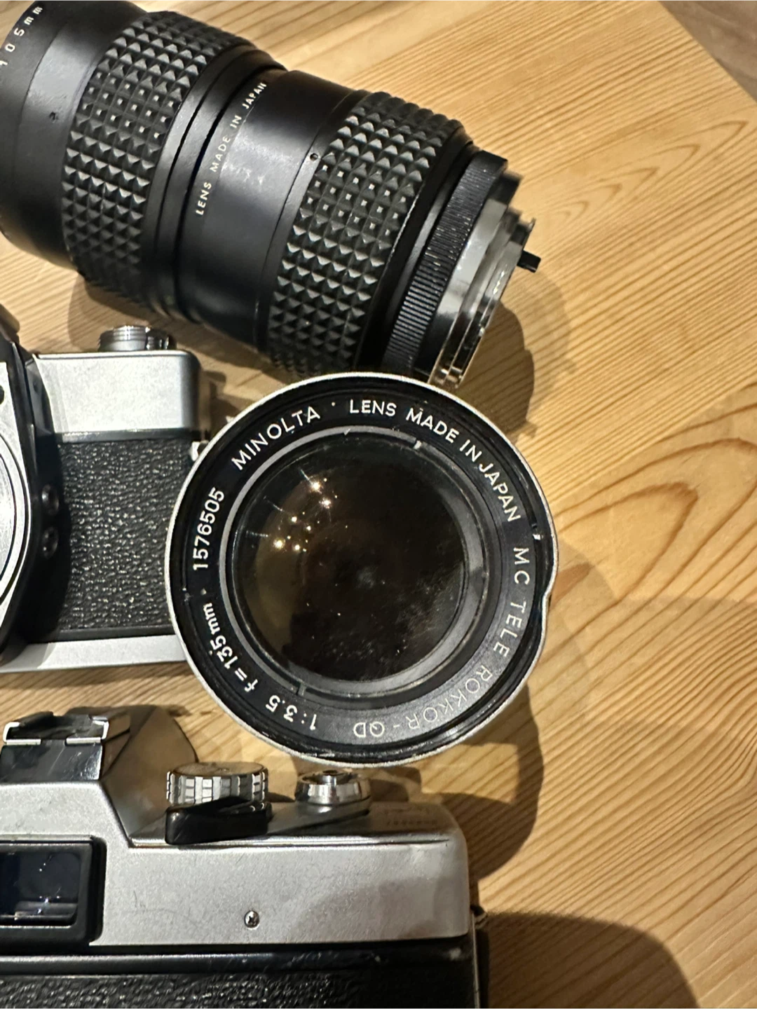 Minolta SRT 101 and SRT 201 Film Cameras + Lenses - photo 5