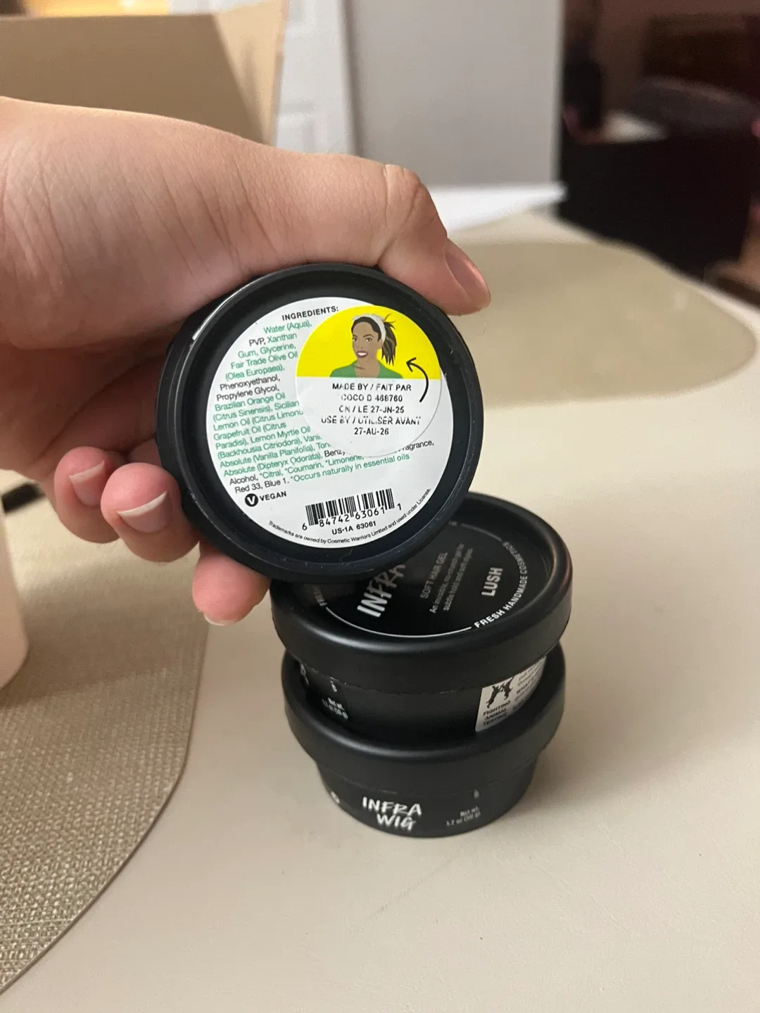 Lush Infra Wig Soft Hair Gel (3 available) image indicator(3)