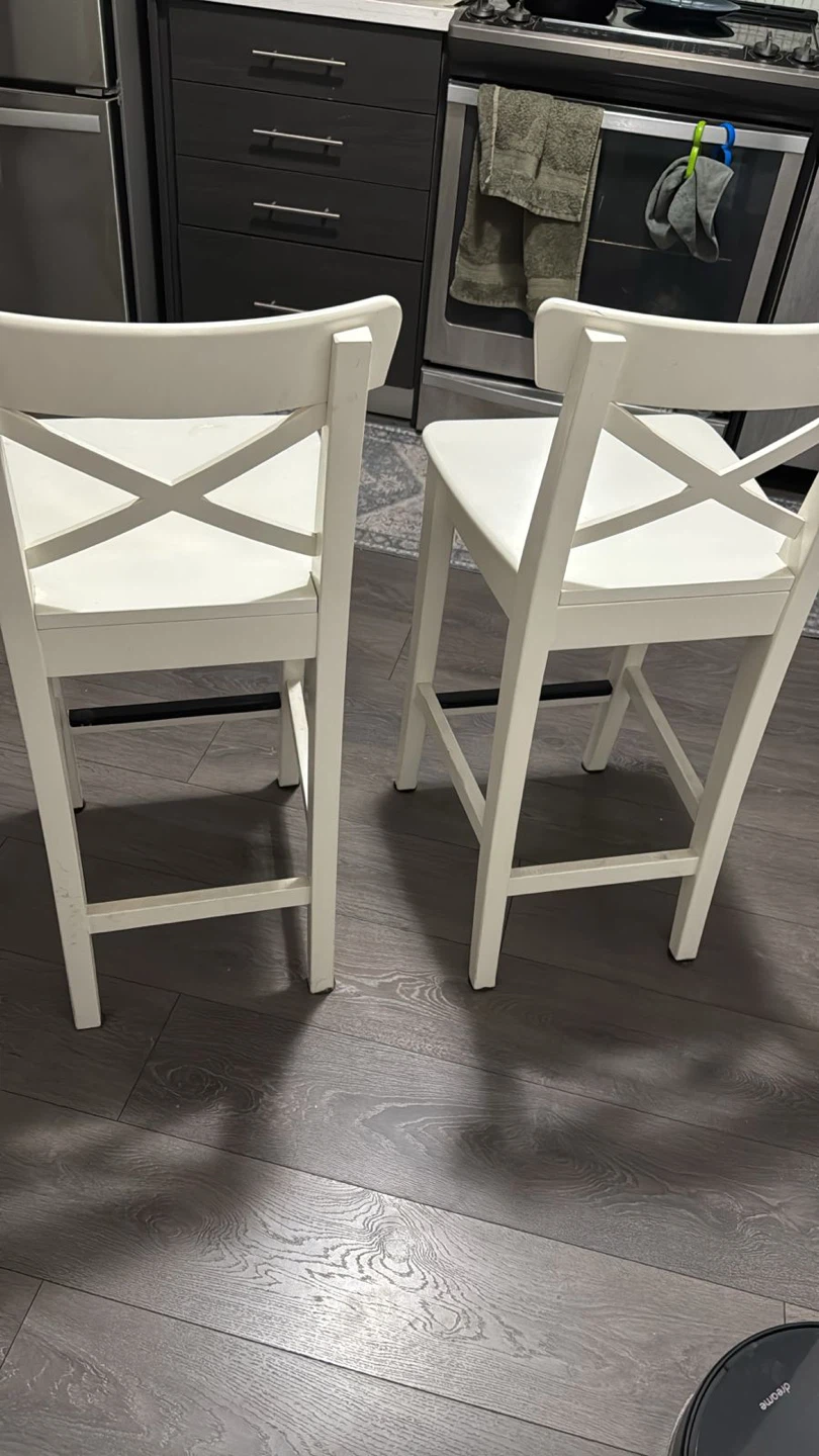 IKEA Ingolf Bar Stools - Set of 2