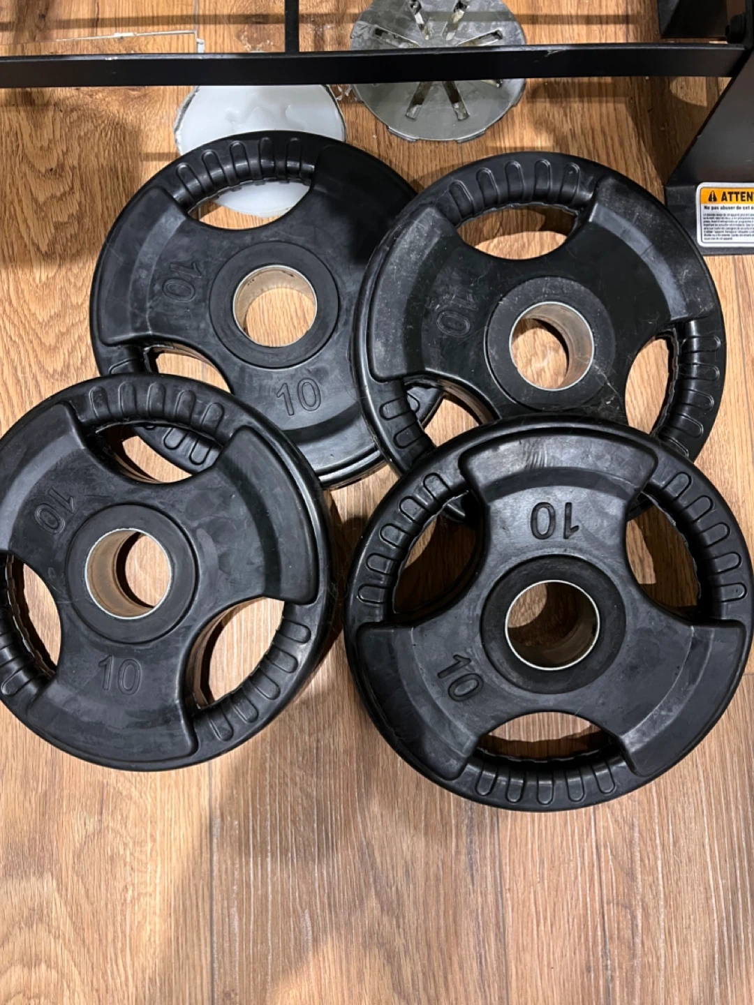 Dumbbells and weights with Rack & Plates - photo 4