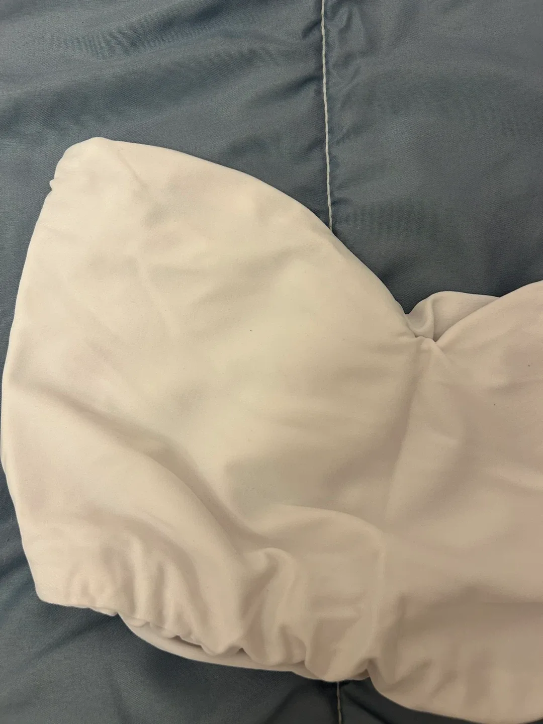 White Strapless Top thumbnail